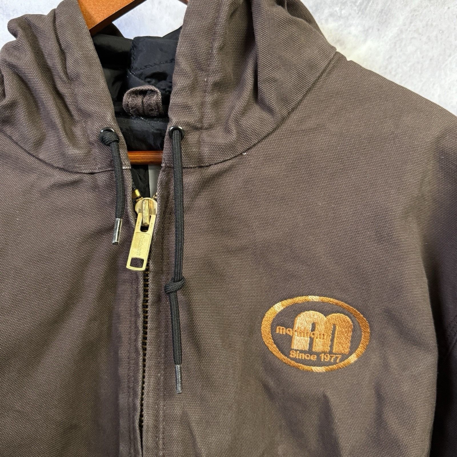 Carhartt Carhartt J280 Jacket Mens XL Regular 29x29 Brown Full Zip Ho Size US XL / EU 56 / 4 - 3 Thumbnail