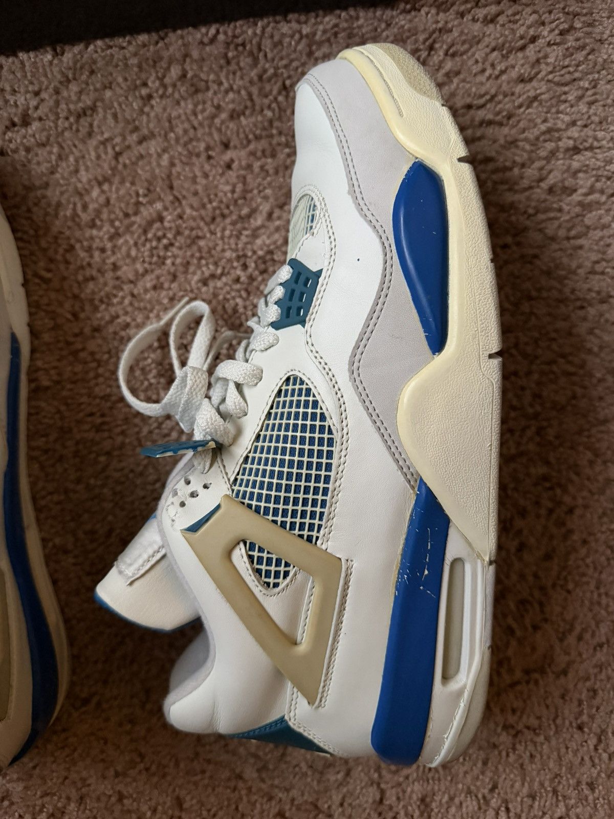 Jordan Brand 2006 Military Blue Jordan 4’s Size US 12 / EU 45 - 7 Thumbnail