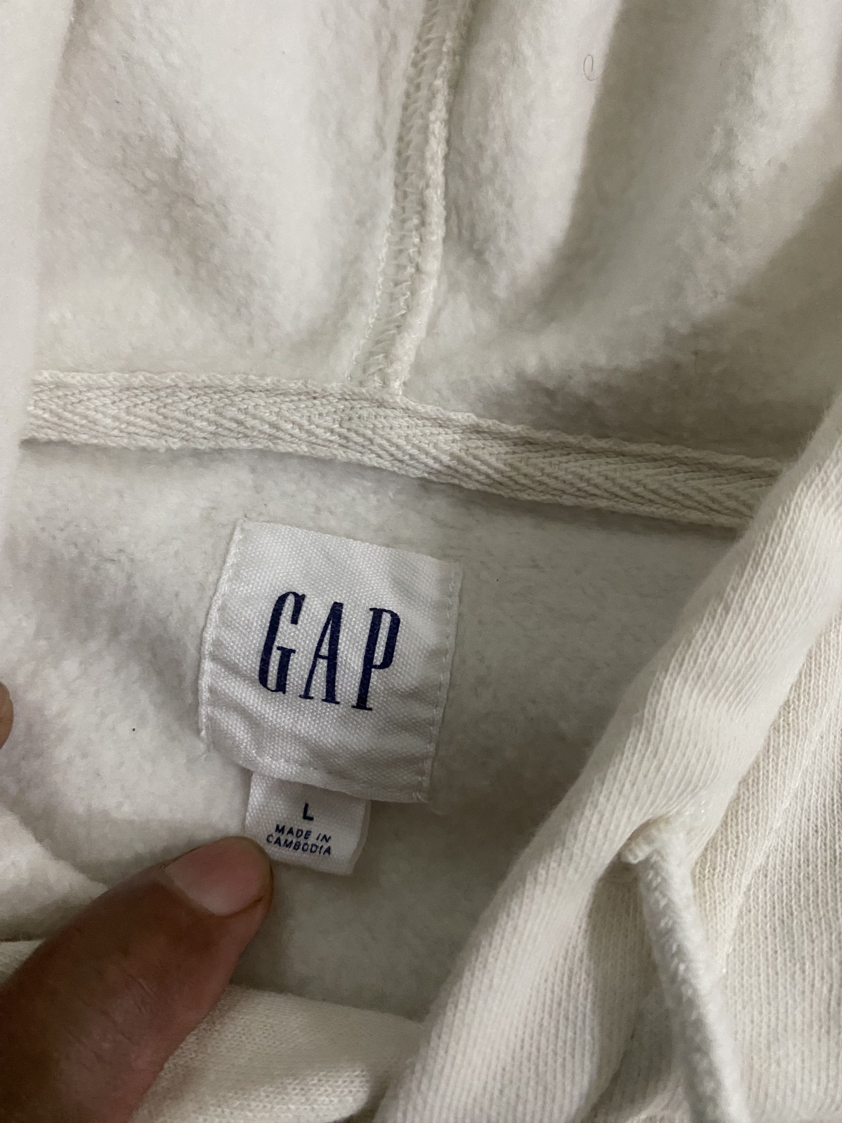 Gap × Vintage Vintage Gap Hoodie Size US L / EU 52-54 / 3 - 3 Thumbnail