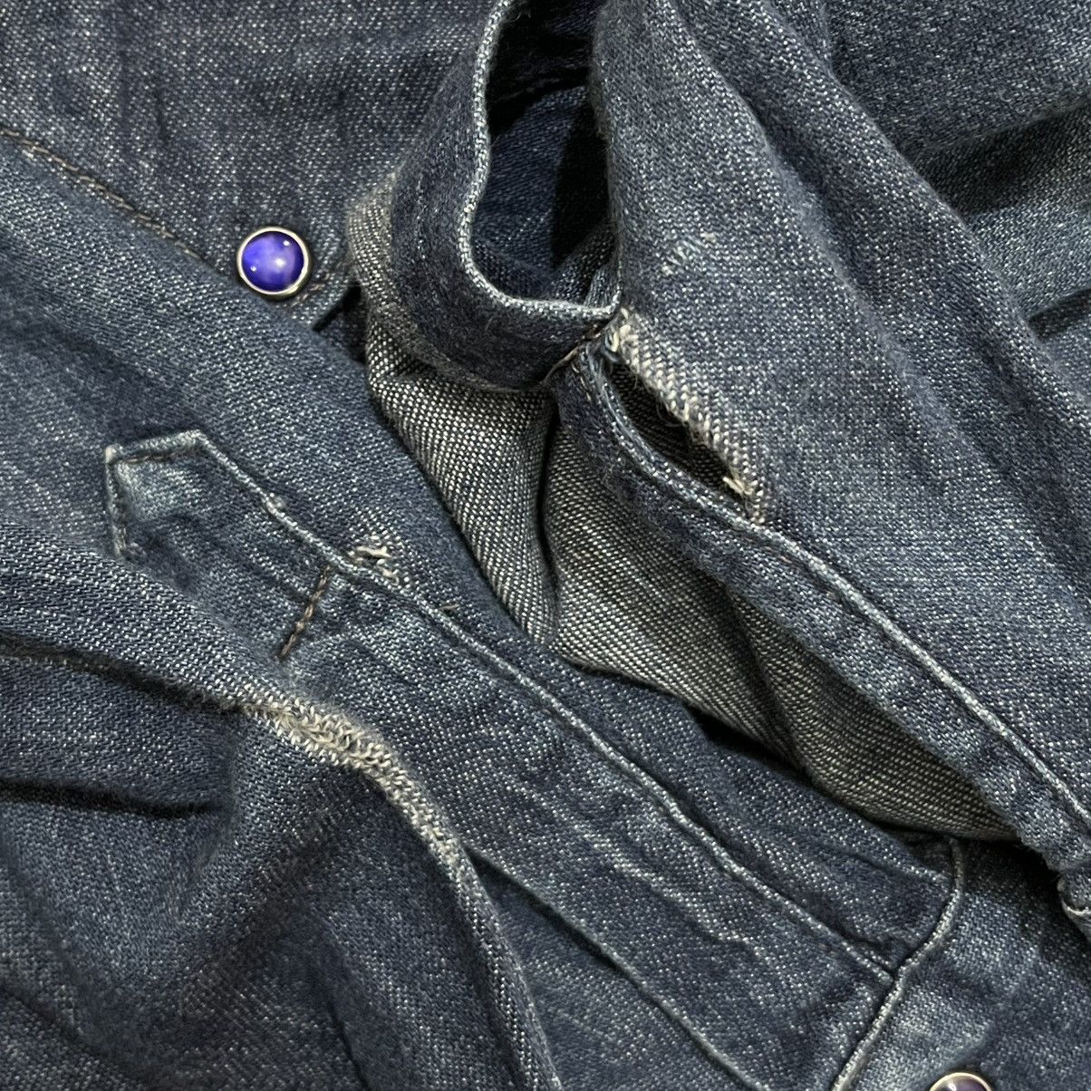 Blue Blue Japan × Japanese Brand Blue Blue Japan Snap Button Western Shirt Size US S / EU 44-46 / 1 - 6 Thumbnail