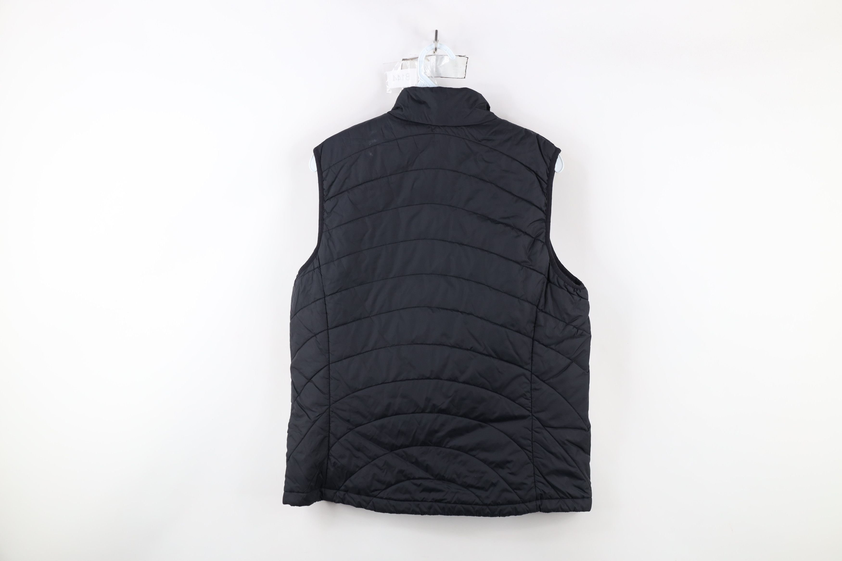 Lands' End × Vintage Vintage Lands End Quilted Full Zip Puffer Vest Jacket Black Size M / US 6-8 / IT 42-44 - 12 Thumbnail