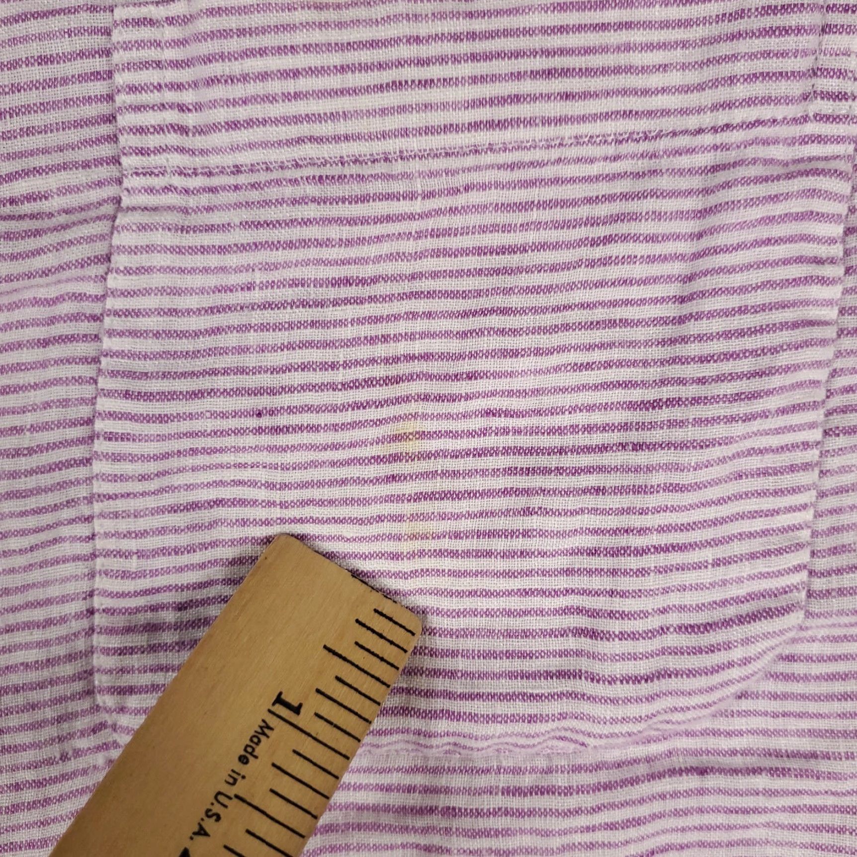 Vineyard Vines Vineyard Vines Shirt Mens Large Purple Linen Casual Button Up Short Sleeve * Size US L / EU 52-54 / 3 - 3 Thumbnail