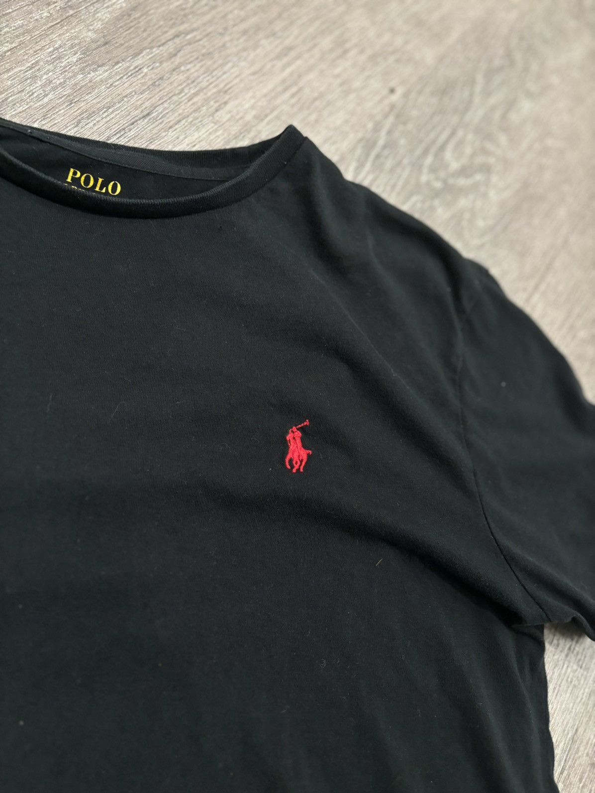 Polo Ralph Lauren × Vintage Black Polo Ralph Lauren Shirt Size US M / EU 48-50 / 2 - 2 Thumbnail