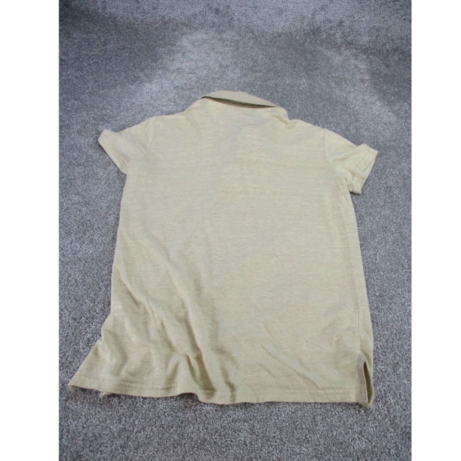 Vintage Les Canebiers Mens Polo Shirt Large Ivory Short Sleeve Size US L / EU 52-54 / 3 - 3 Thumbnail