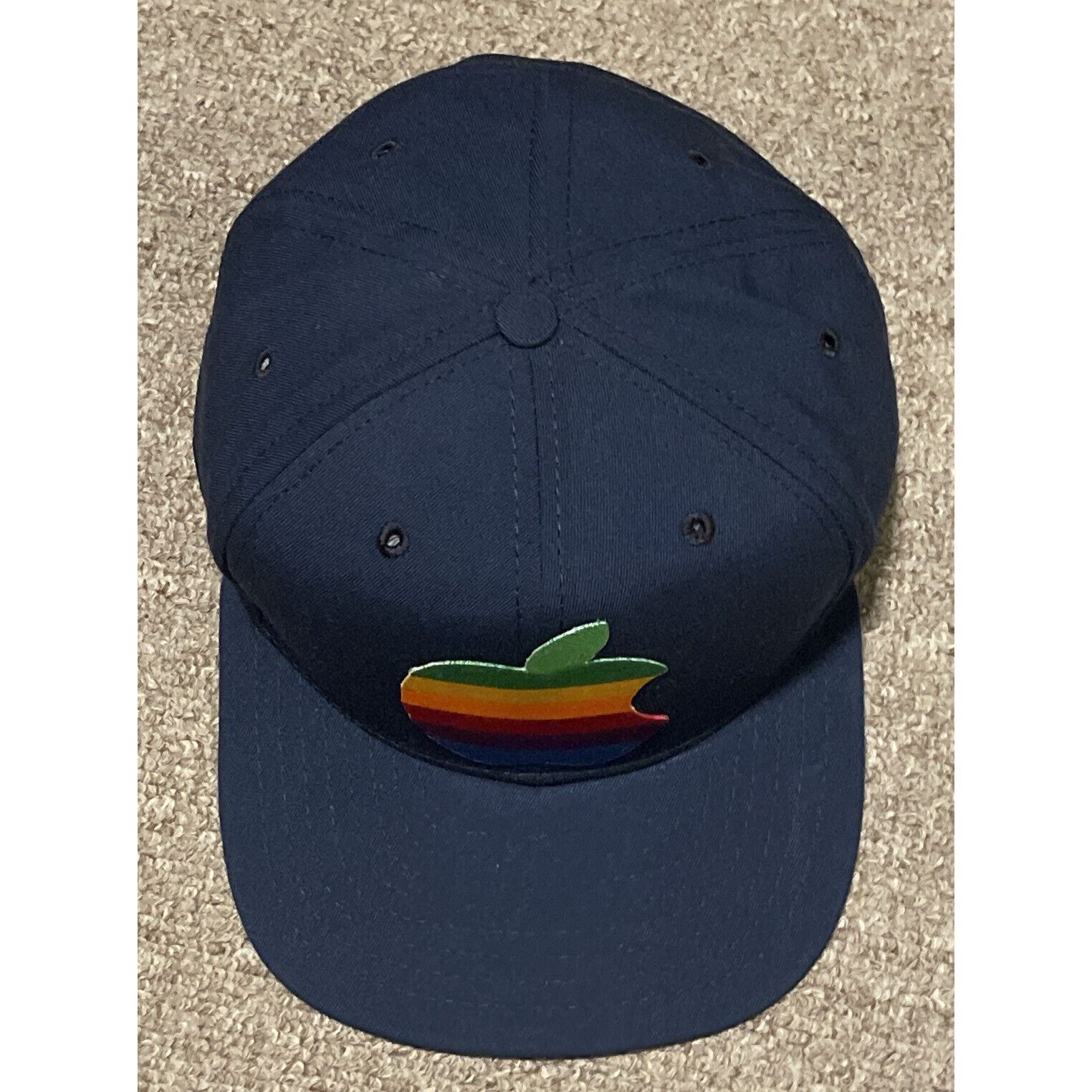 Apple Vintage 80s Med-Large Apple Mac Macintosh Computers New Era Size ONE SIZE - 3 Thumbnail
