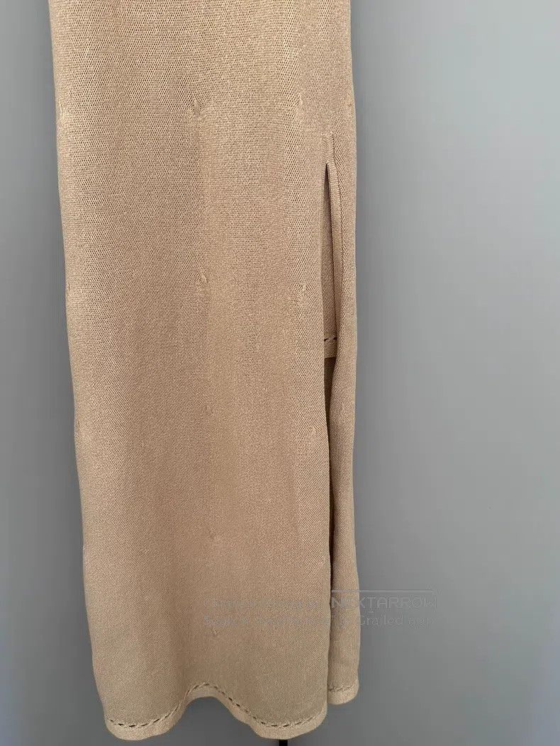 Chanel Chanel Camel-coloured suspender skirt Size XXS / US 00 / IT 34 - 3 Thumbnail