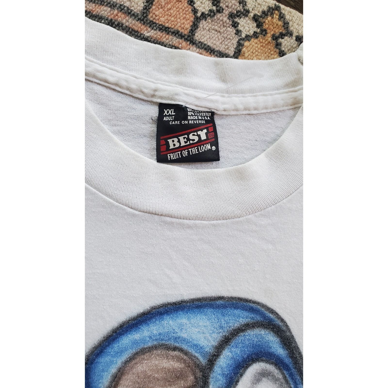 Fruit Of The Loom Graffiti Spray Paint Style Single Stitch Mexico Flag Shirt Size US XXL / EU 58 / 5 - 3 Thumbnail