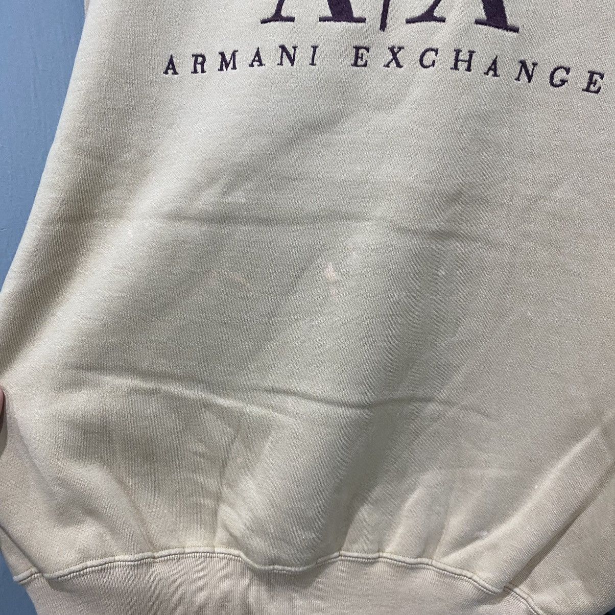 Armani Exchange Vintage Armani Exchange BigLogo Spellout Crewneck Sweatshirt Size US L / EU 52-54 / 3 - 8 Thumbnail