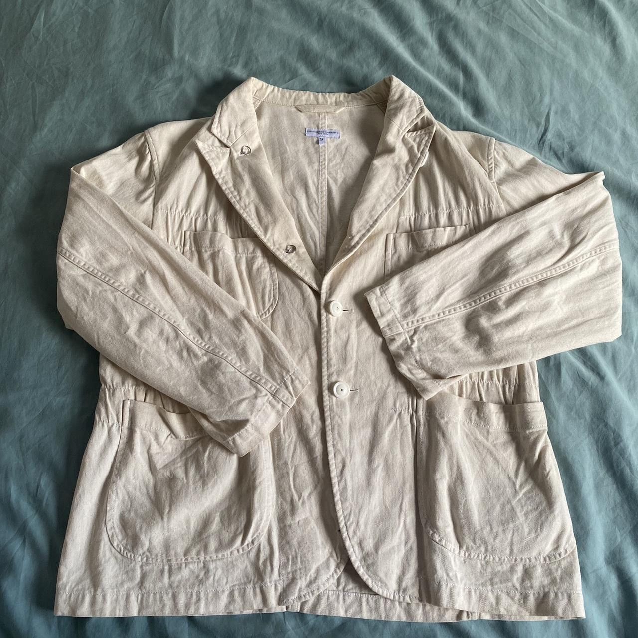 Engineered Garments Engineered Garments Off-White Single-Breasted Blazer Size US S / EU 44-46 / 1 - 2 Thumbnail