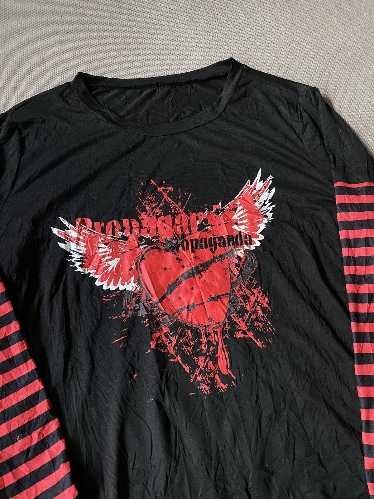 Hysteric Glamour × If Six Was Nine × Le Grande Bleu (L.G.B.) Y2k Shein lgb ifsixwasnine punk gothic longsleeve Size US XL / EU 56 / 4 - 2 Thumbnail