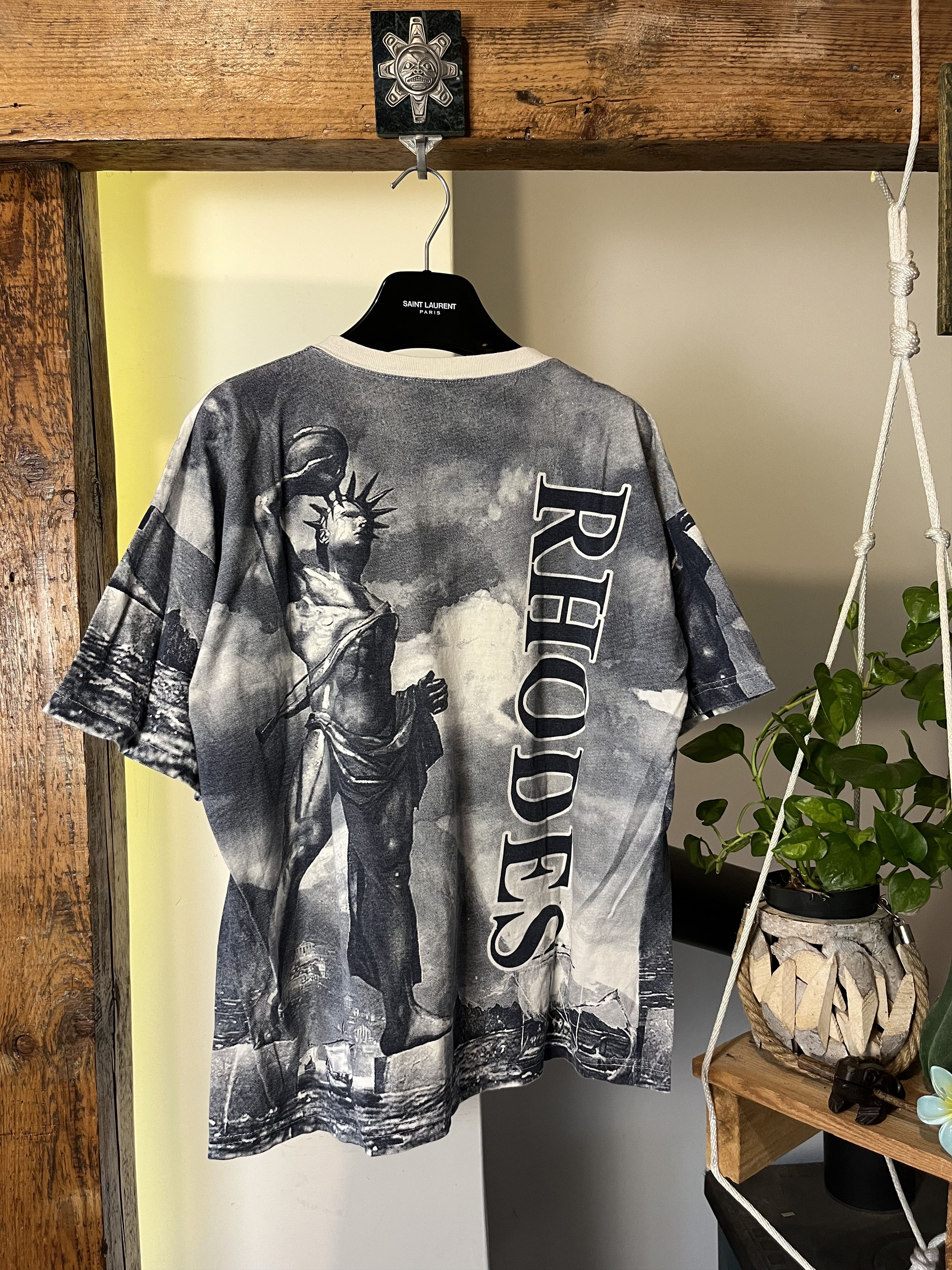 Vintage Vintage Mitology Colossus of Rhodes 90s Size US L / EU 52-54 / 3 - 2 Thumbnail