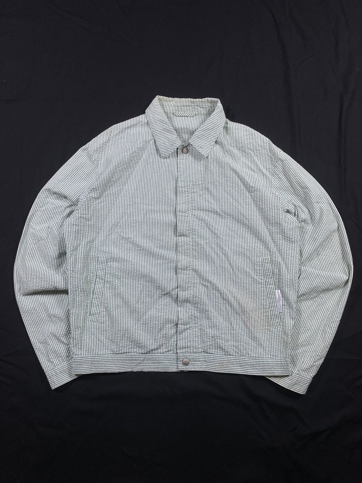 Jilsander Hikory Stripe Jacket