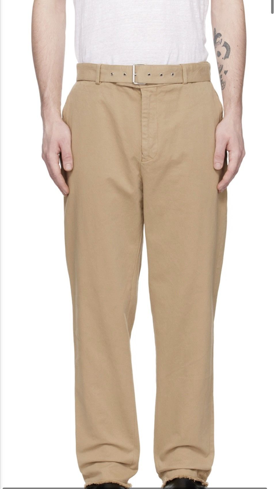 Officine Generale Garment Dyed Pants Size 46
