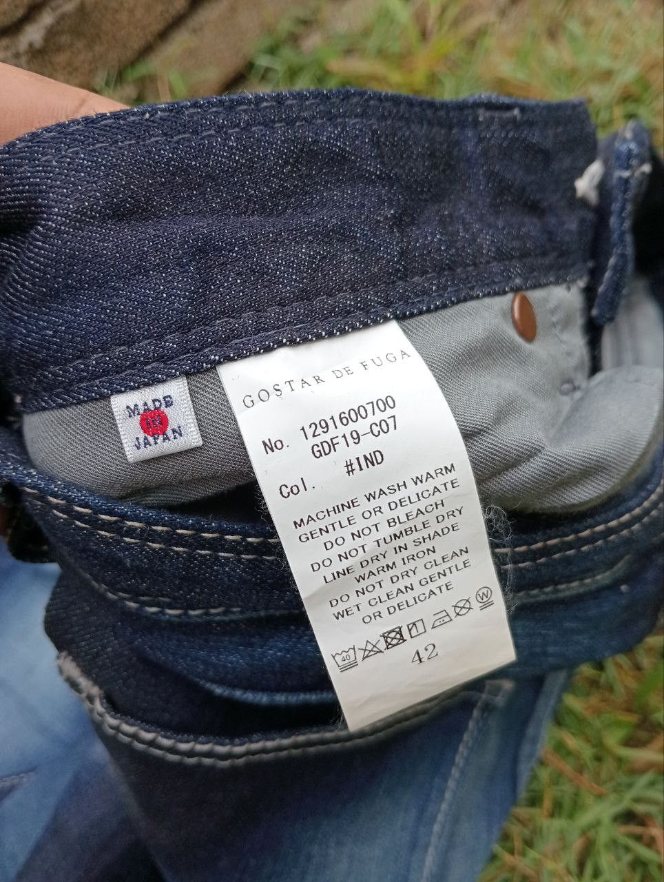 GOSTAR DE FUGA Gostar de Fuga Japan Stretch Pants Size 31" - 7 Thumbnail