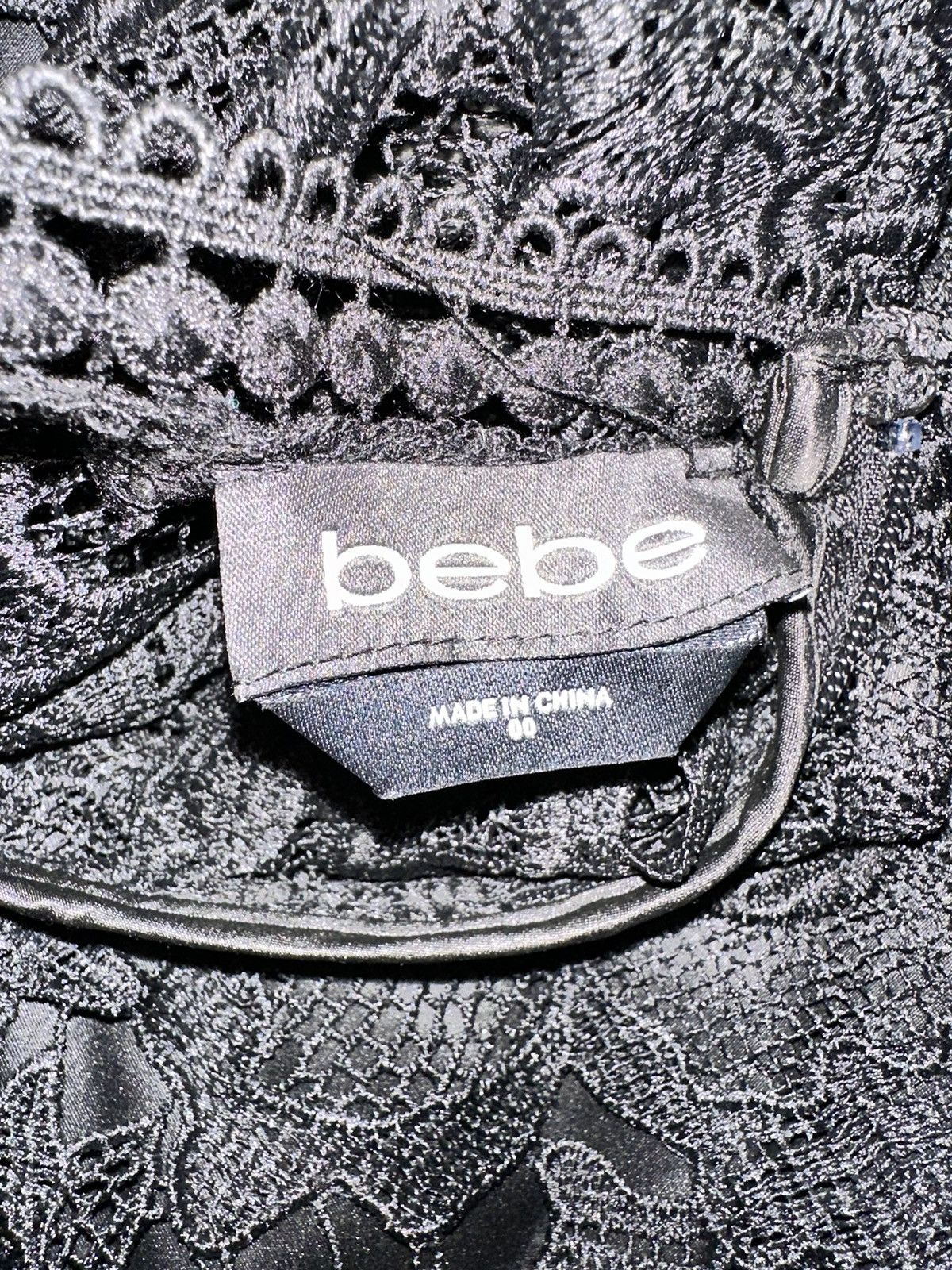 Bebe Brand New Sleeveless BEBE Dress in Black Size 00 Size XXS / US 00 / IT 34 - 3 Thumbnail