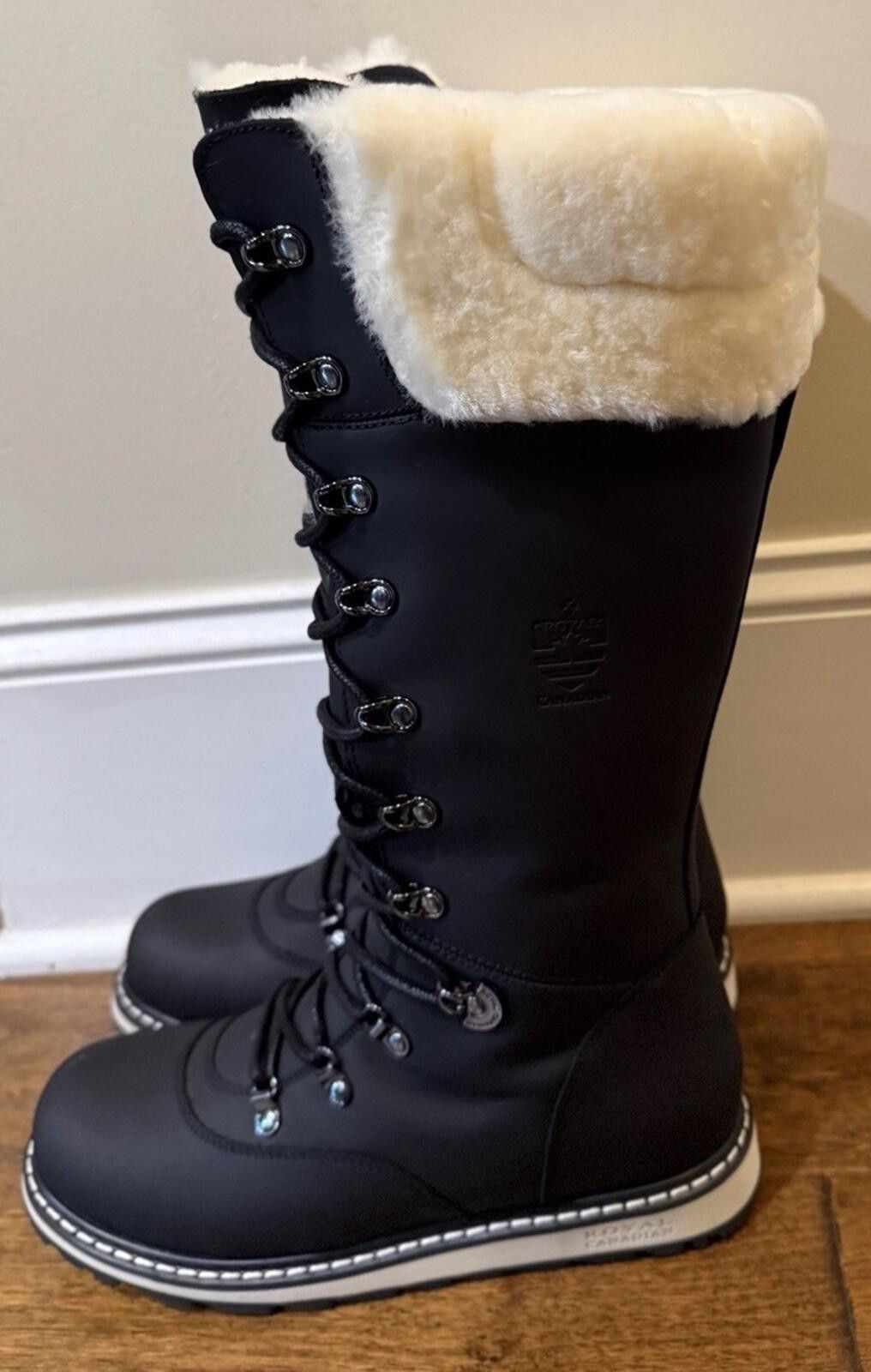 Other ROYAL CANADIAN Dalhousie Waterproof Leathe Winter Boot Black Size US 8 / IT 38 - 1 Thumbnail