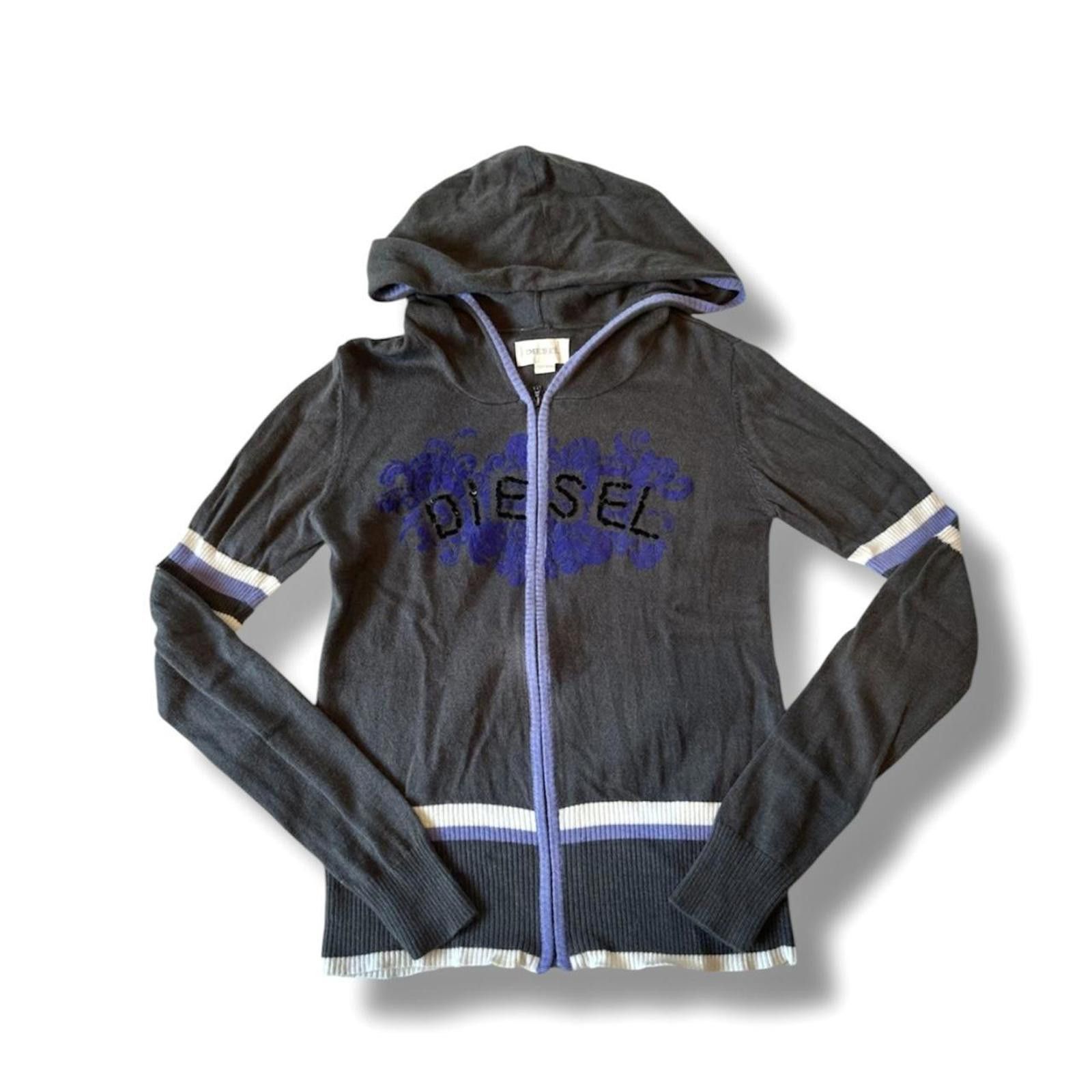 Diesel Diesel whimsy goth 2000s grunge hoodie Size XS / US 0-2 / IT 36-38 - 3 Thumbnail