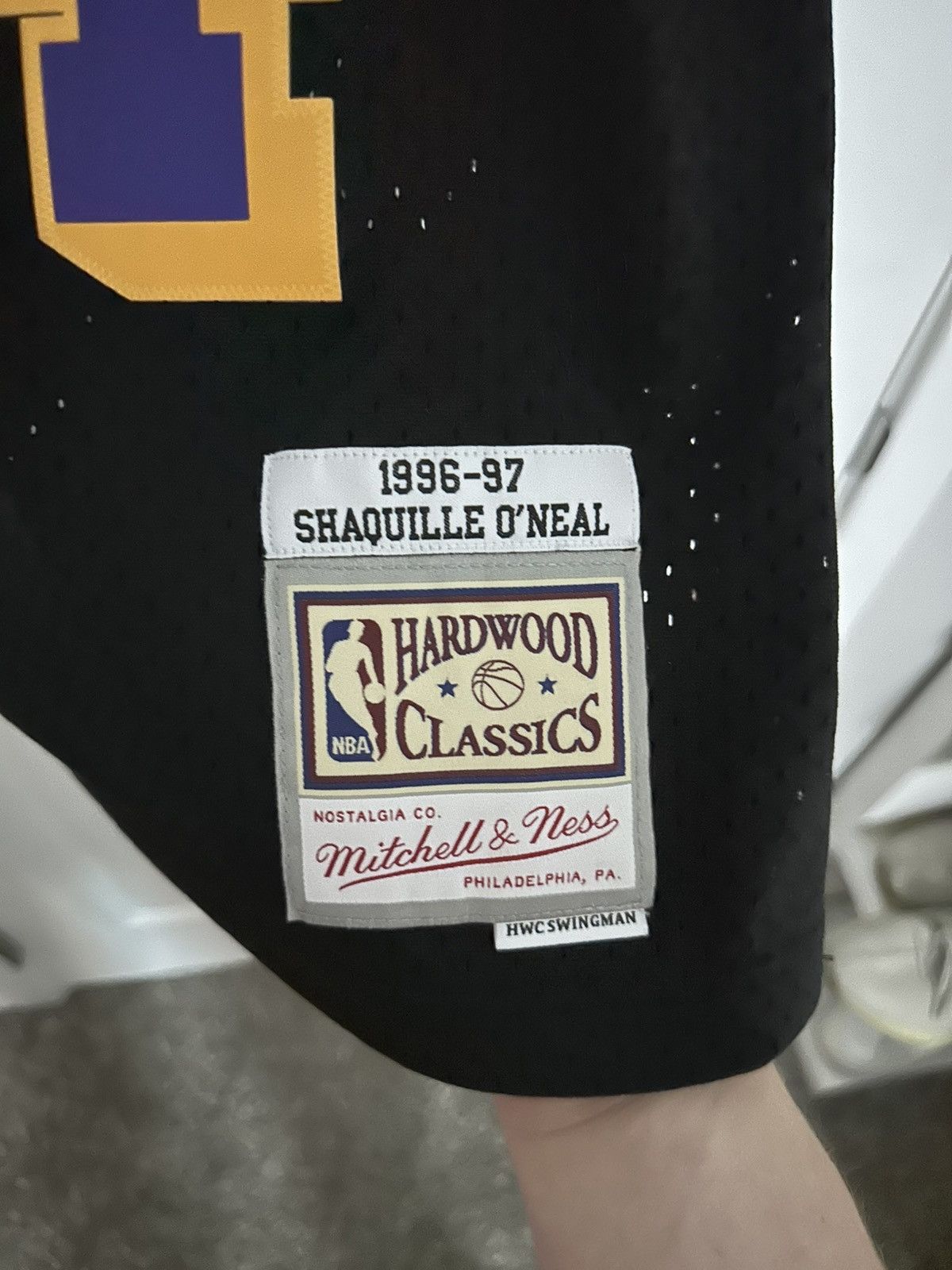 Mitchell & Ness × NBA Mitchell & Ness Shaquille O’neal Lakers jersey Size US S / EU 44-46 / 1 - 3 Thumbnail