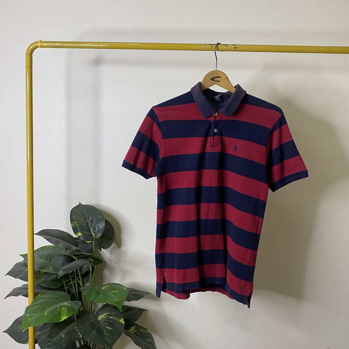 Polo Ralph Lauren Vintage Polo By Ralph Lauren Stripes Polo T Shirt Size US S / EU 44-46 / 1 - 1 Thumbnail
