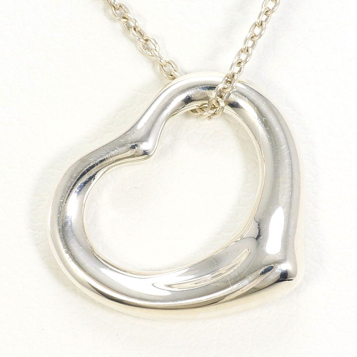 Tiffany & Co. Tiffany & Co. Tiffany Open Heart Silver 925 Necklace Precious Metal Necklace DUTY FREE for USA Size ONE SIZE - 1 Thumbnail