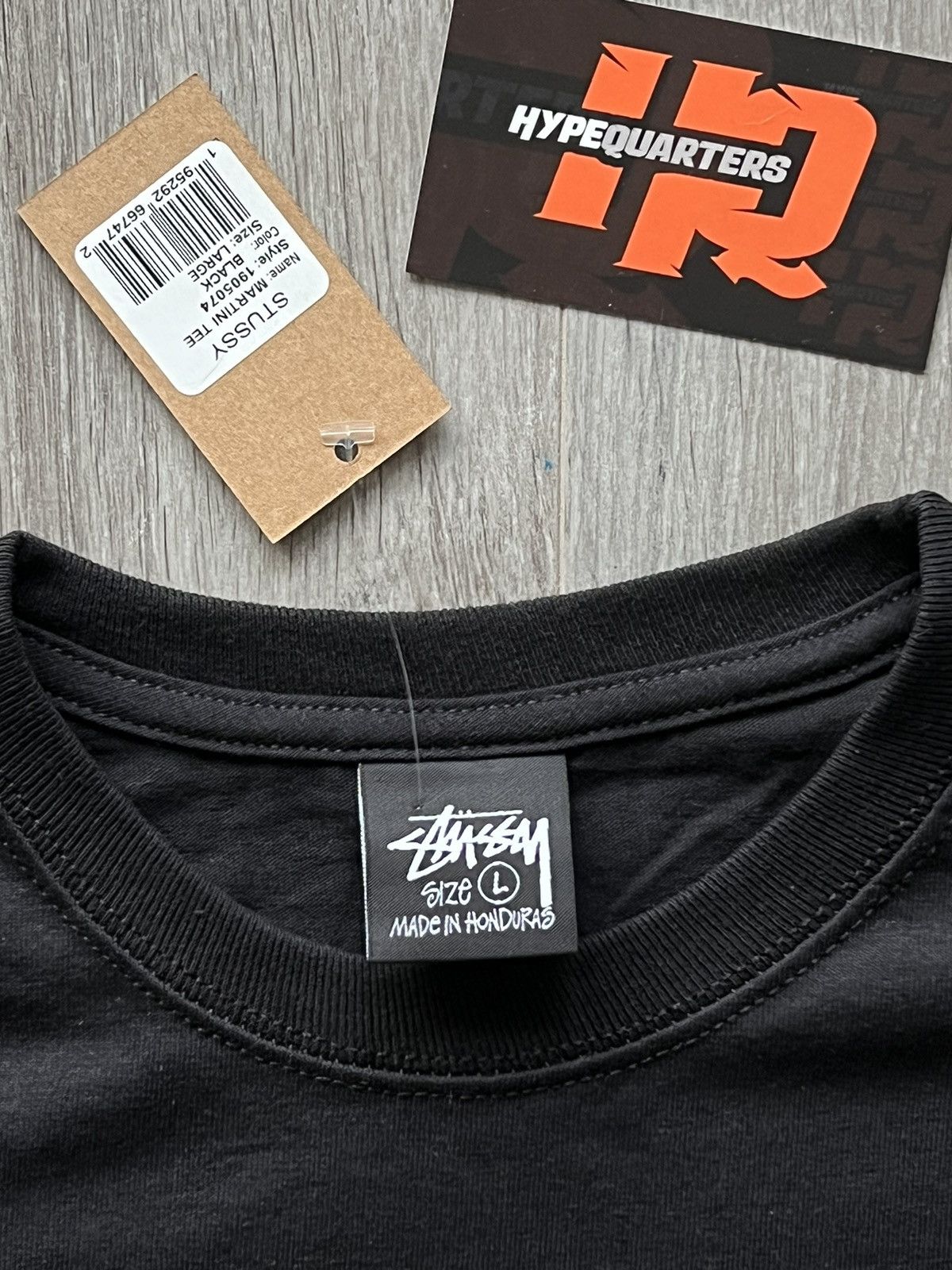Stussy Stussy Martini Tee “Black” Size US L / EU 52-54 / 3 - 4 Thumbnail