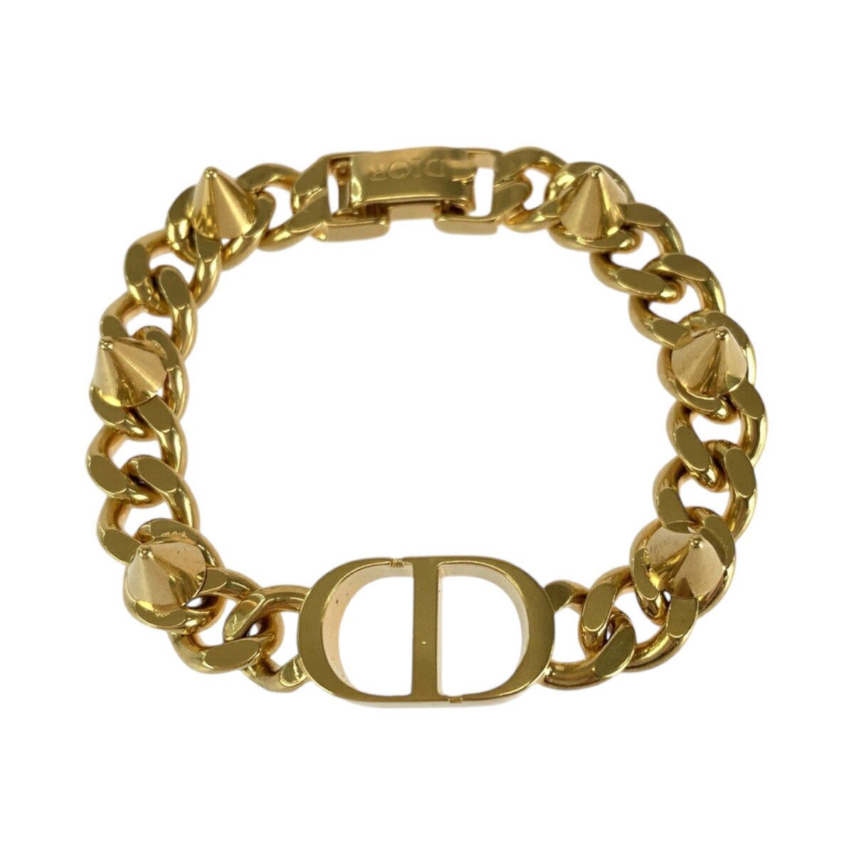 Dior Dior Dior 30 MONTAIGNE CD Logo Bracelet Metal Bracelet DUTY FREE for USA Size ONE SIZE - 1 Thumbnail