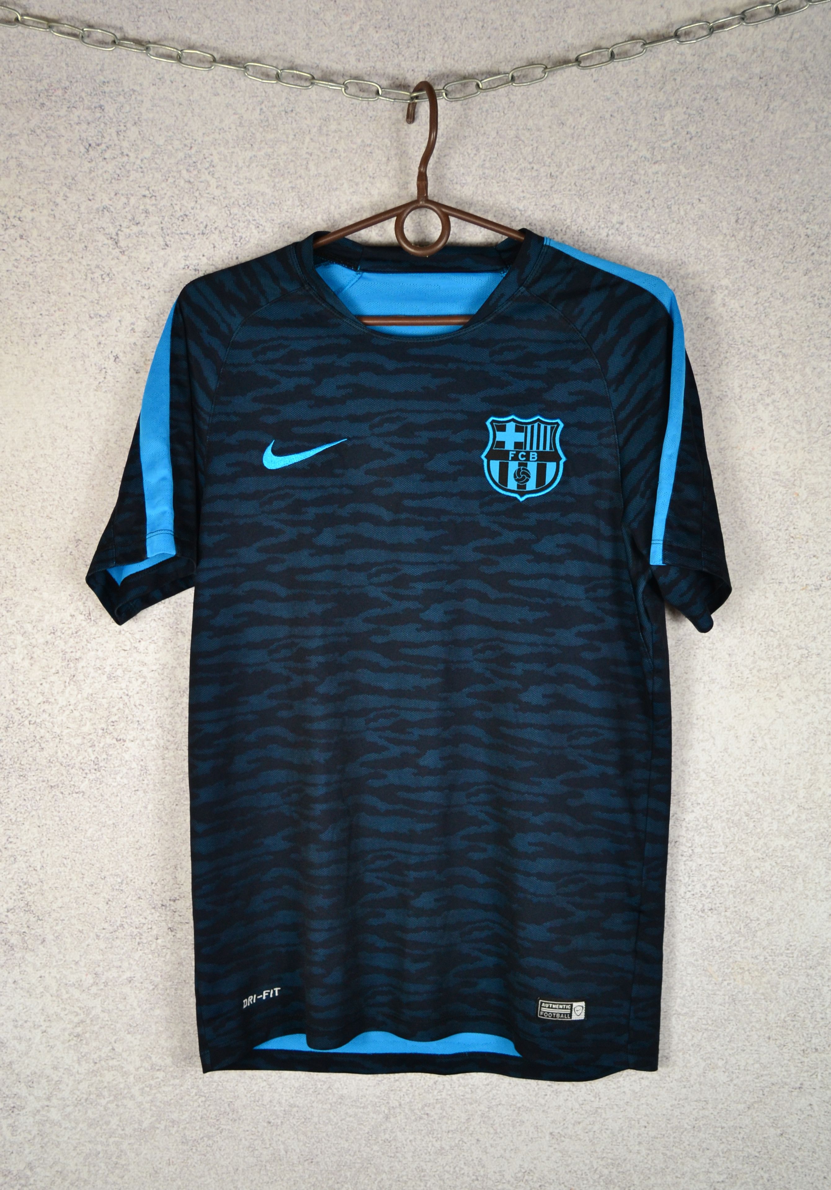 Nike Barcelona Jersey 2015-16 Shirt Camiseta Blue Nike 658789-426