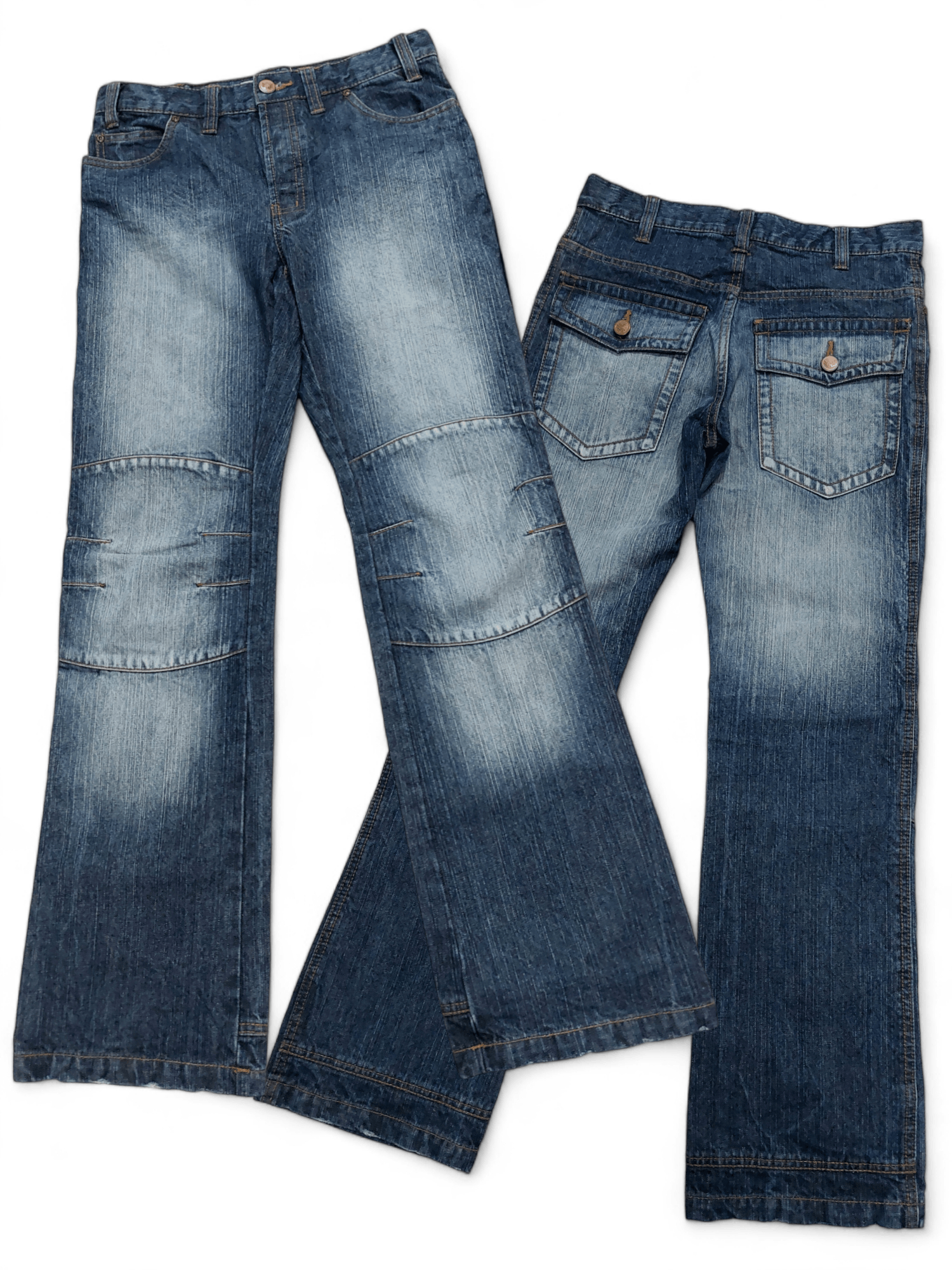 Vintage 💥Clockhouse Biker Denim Size US 32 / EU 48 - 1 Thumbnail