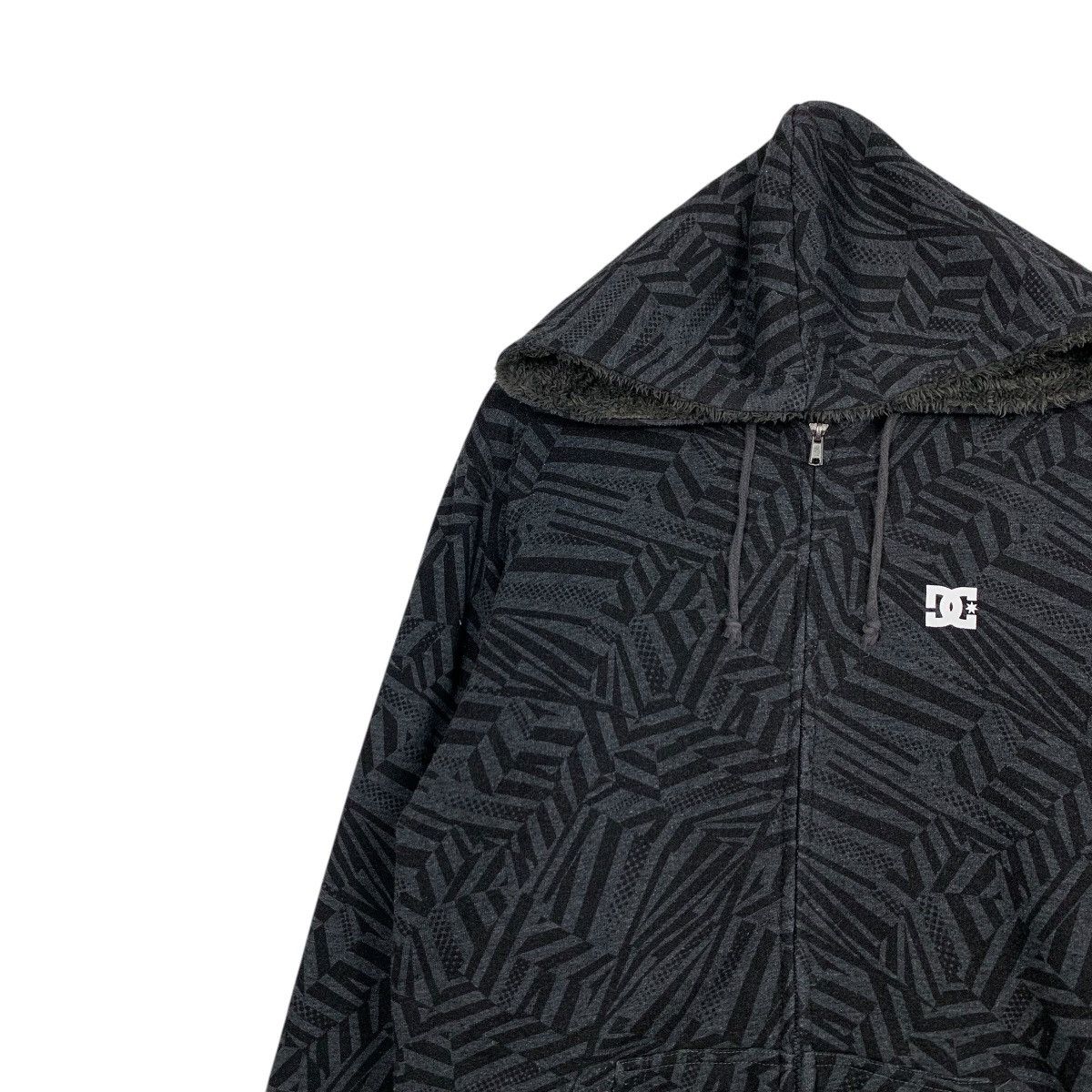 DC DC SHOES Fleece Lined Zipper Hoodie Sweatshirt #2555-C115 Size US M / EU 48-50 / 2 - 6 Thumbnail