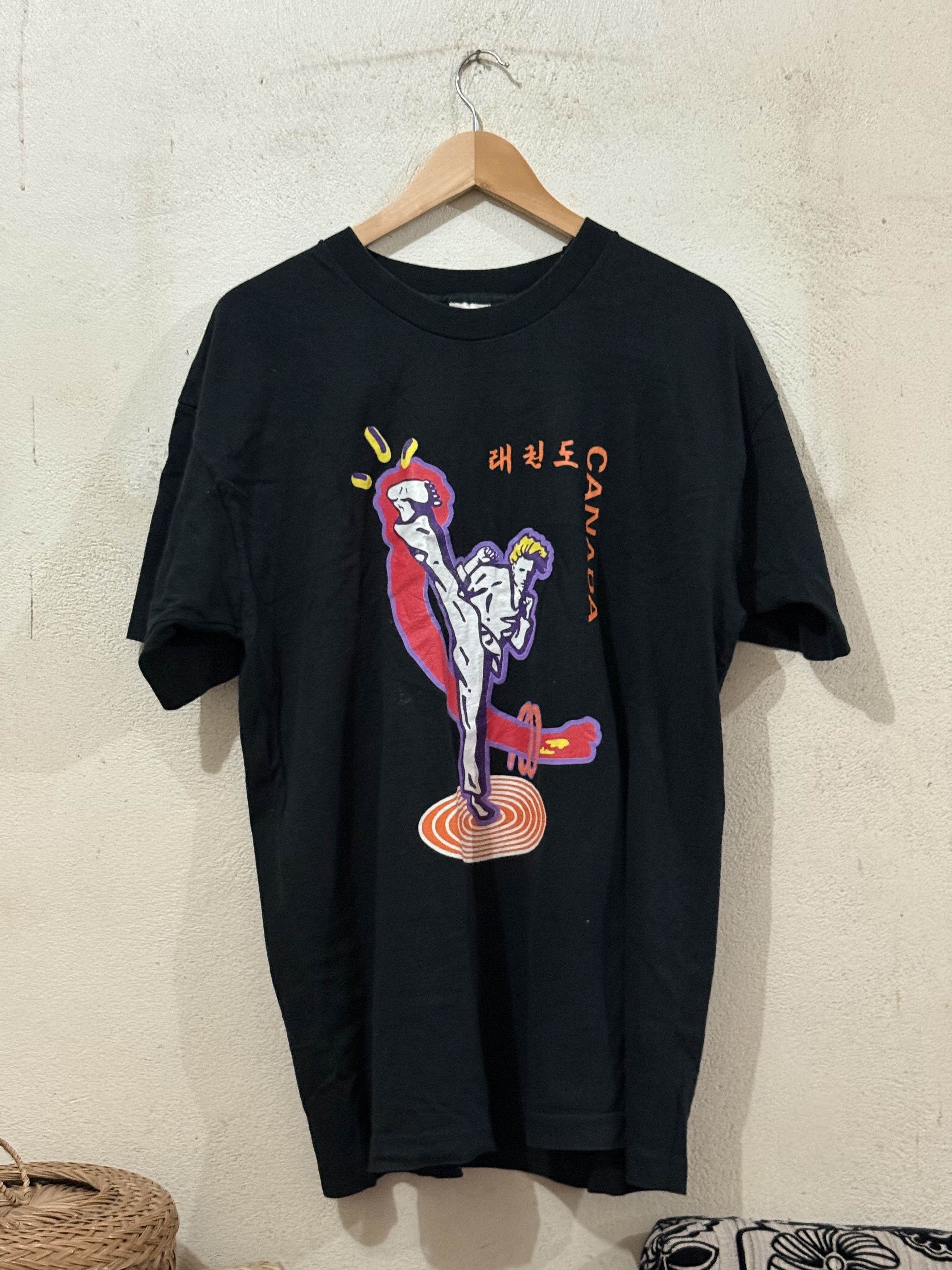 Vintage 1994 Taekwondo Canada Competitor Tee XL Size US XL / EU 56 / 4 - 2 Thumbnail