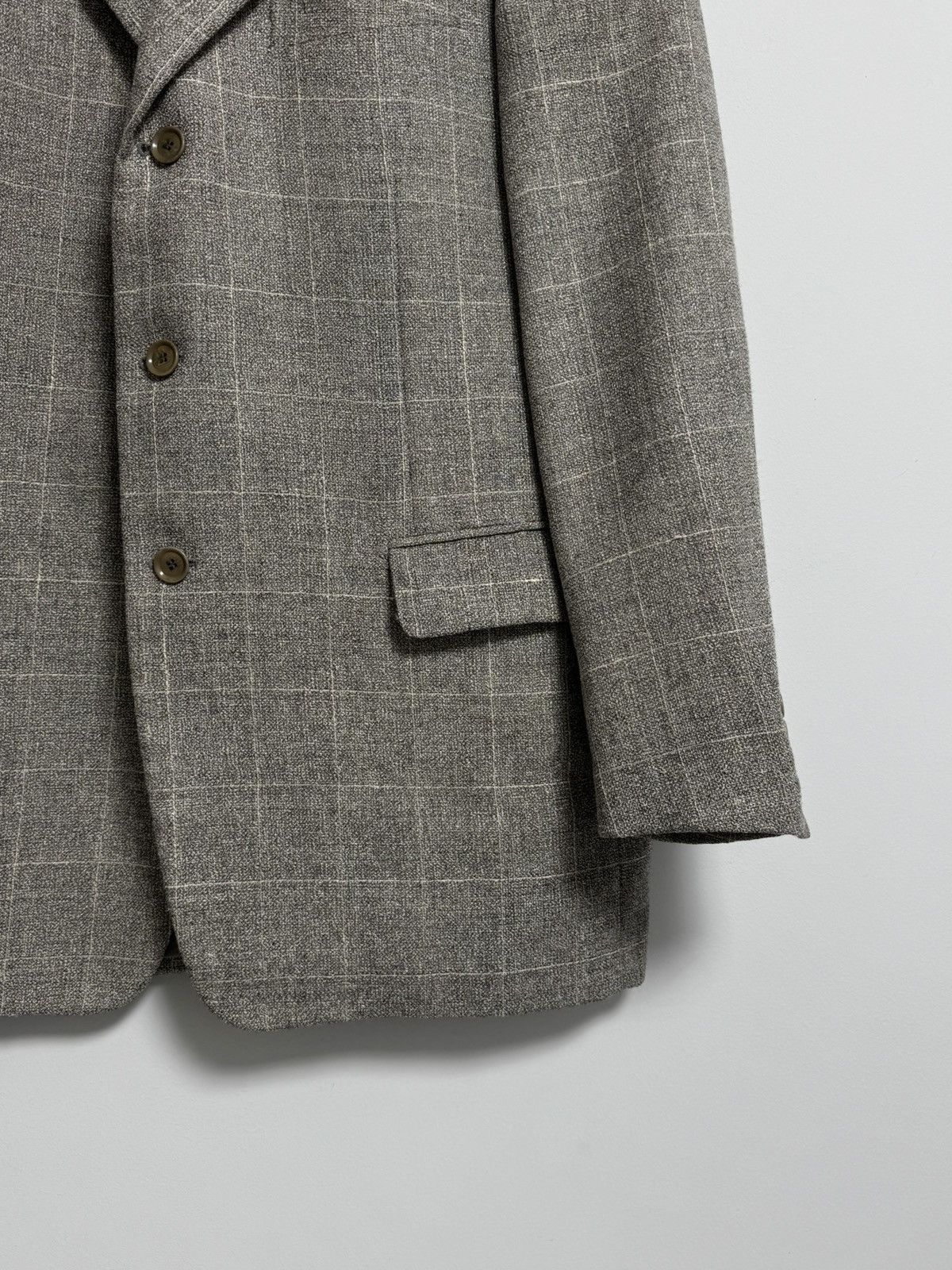 Pal Zileri Pal Zileri Gruppo Forall Blazer Men’s Gray Luxury Size 54L - 2 Thumbnail