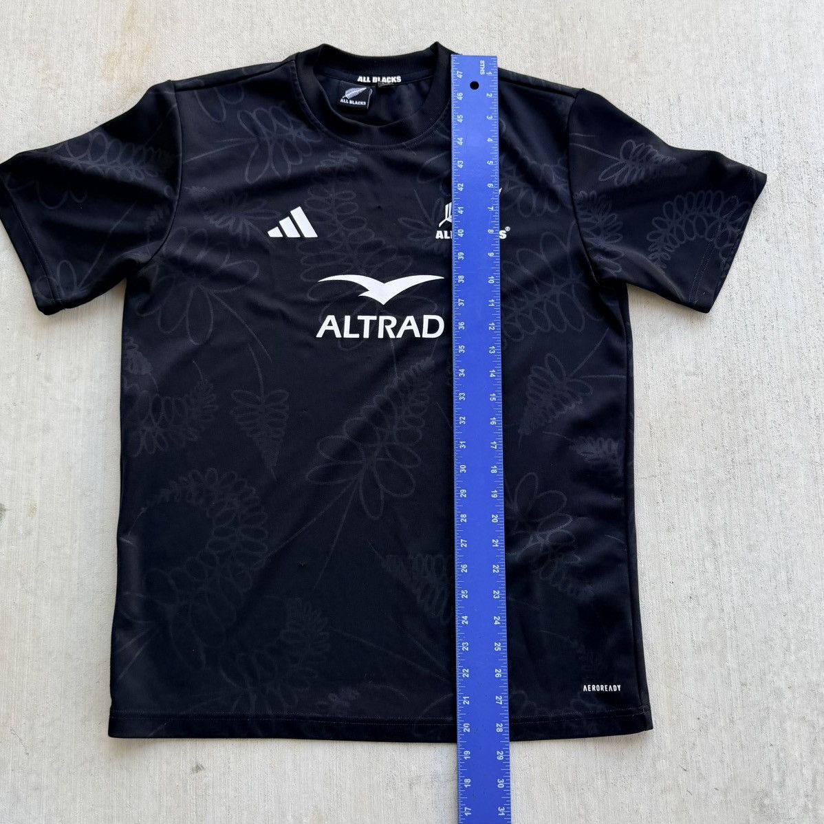 Adidas New Zealand 2016 All Blacks Rugby Union Jersey Men Small Size US S / EU 44-46 / 1 - 7 Thumbnail