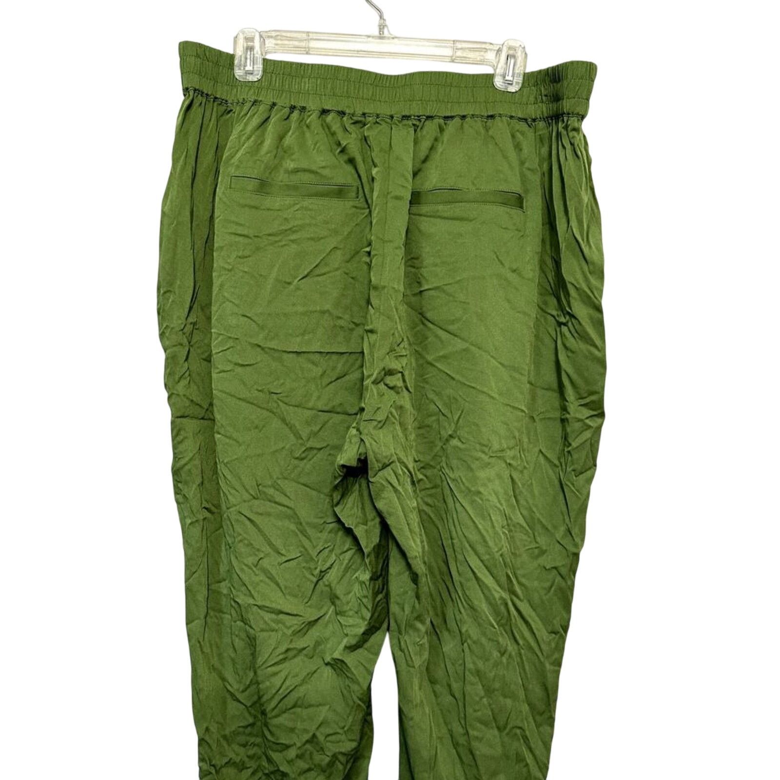 Other 11 Honore Woven Joggers Drapey Fit Green W 4X NWOT Size 36" / US 14 / IT 50 - 6 Thumbnail