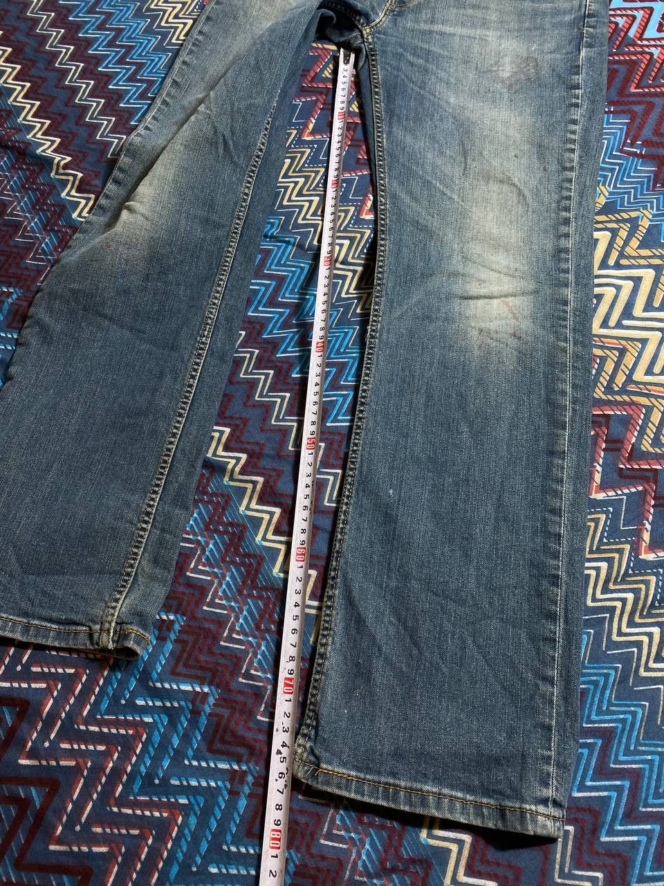 Levi's blue jeans pants Levi's w34 Y2K vintage streetwear Size US 34 / EU 50 - 12 Thumbnail