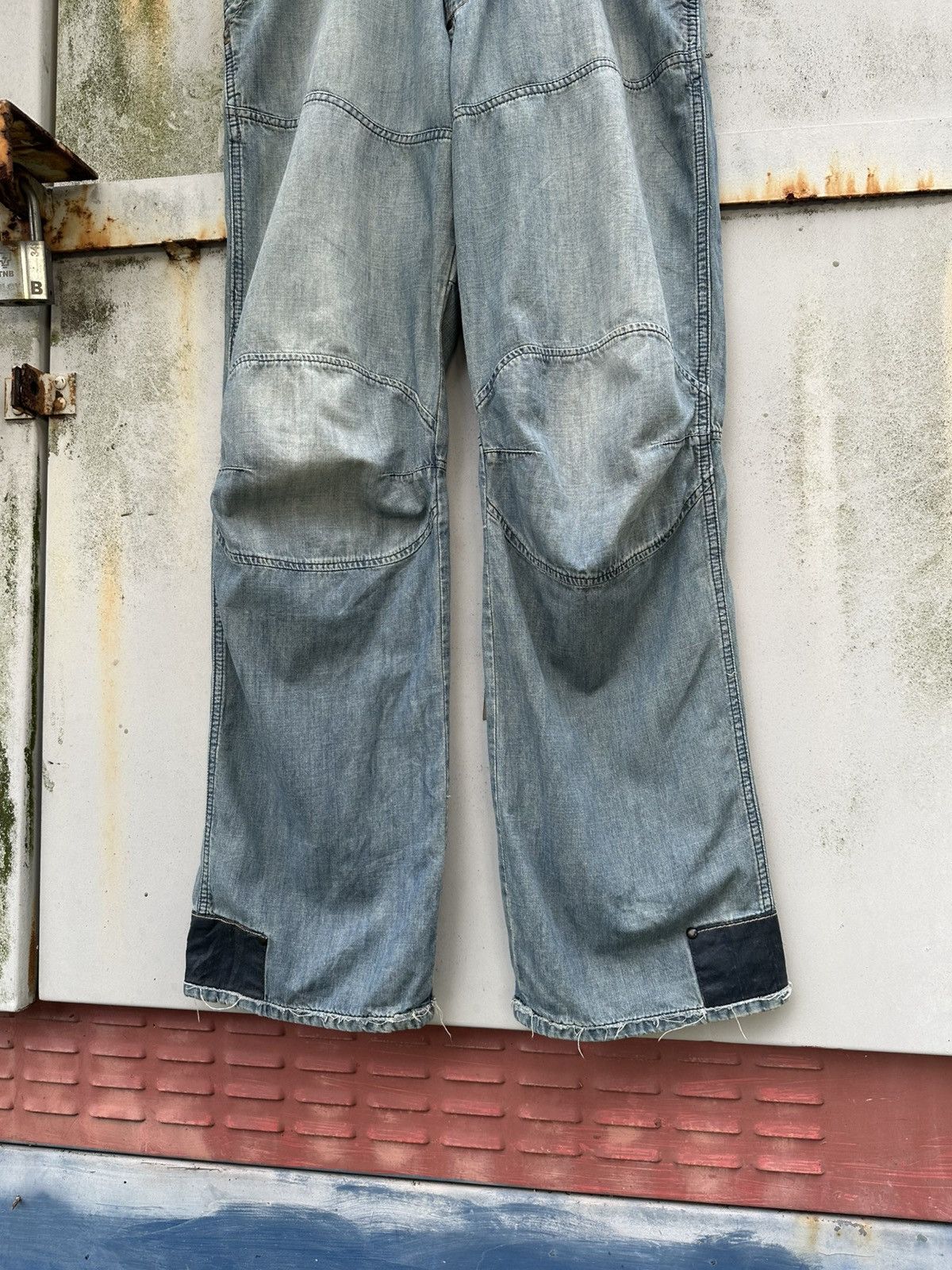 Vintage 👹Vintage G-Star Distressed Baggy Jeans Size US 32 / EU 48 - 6 Thumbnail