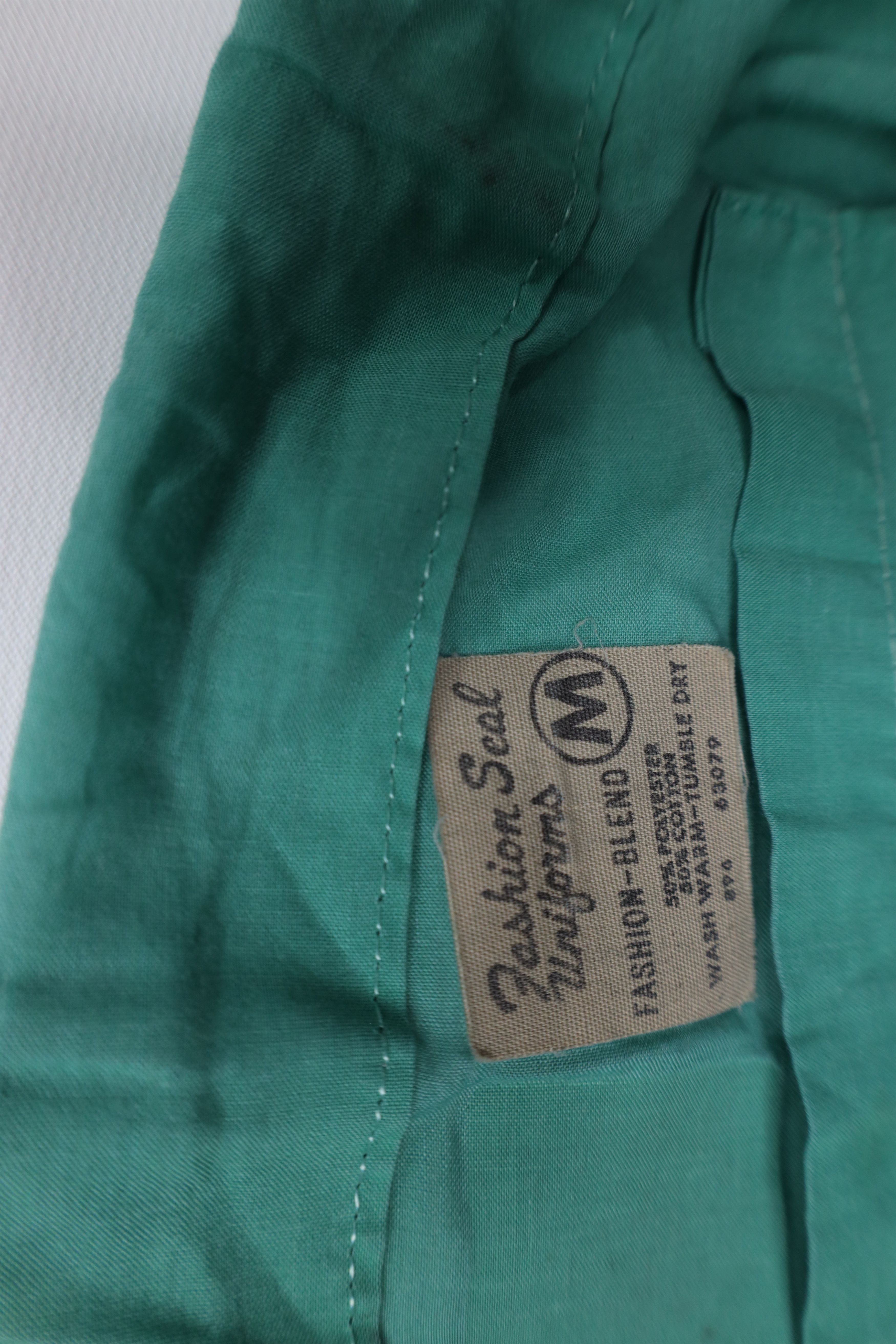 Vintage Vintage 60s Mens Blank Hospital Scrubs Wide Leg Pants USA Size US 34 / EU 50 - 8 Thumbnail