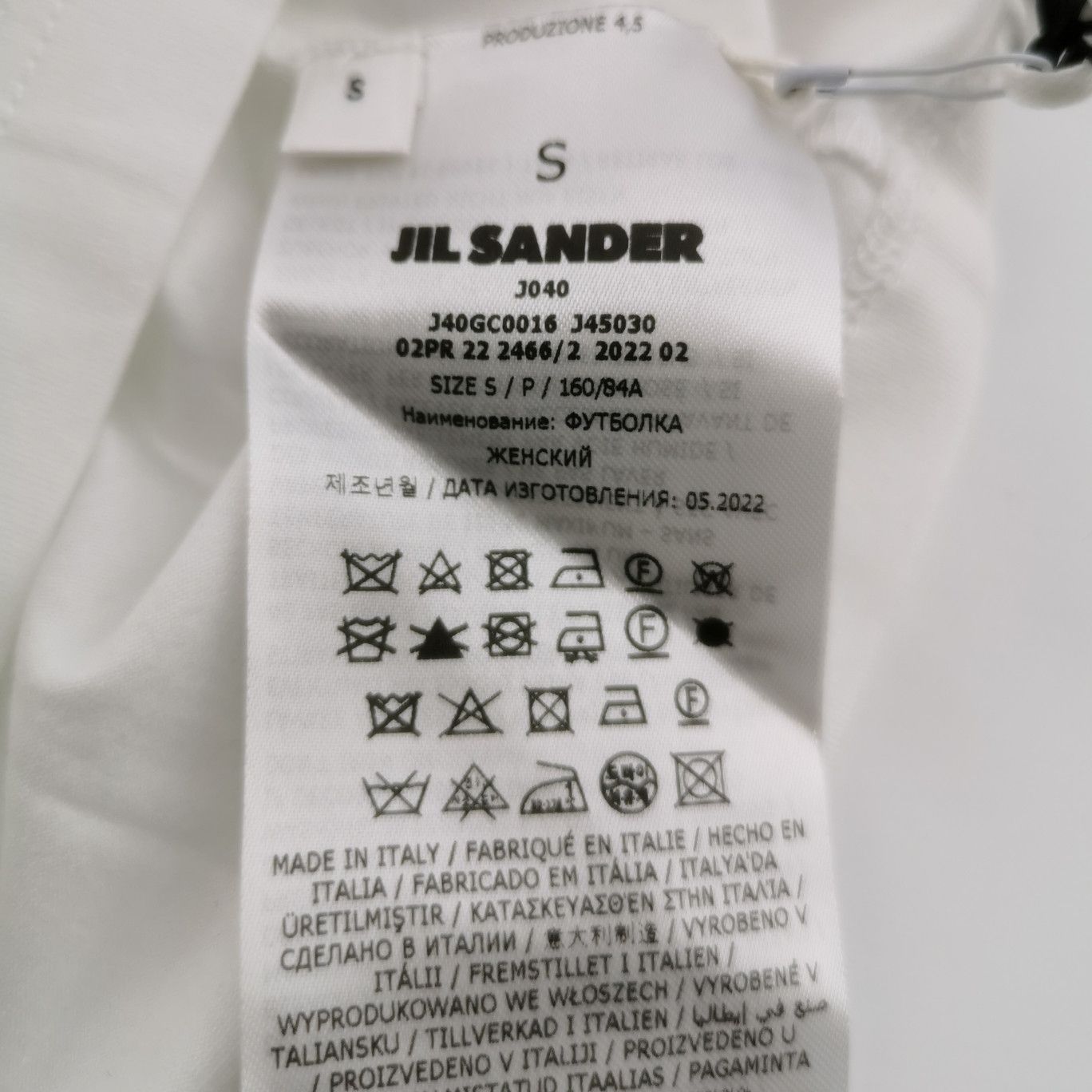 Jil Sander JIL SANDER JIL SANDER Cotton Solid Turtleneck T-shirt Size Size S / US 4 / IT 40 - 6 Thumbnail