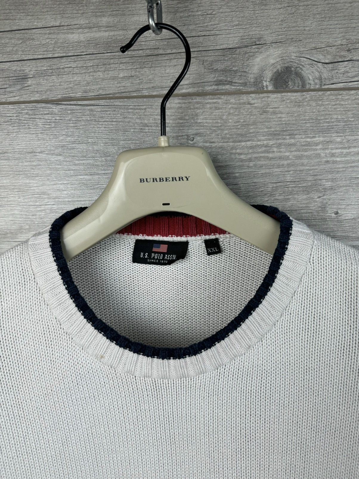 U.S. Polo Assn. Polo Ralph Lauren Vintage Sweater USA 🇺🇸 Logo 90s Size Xxl Size US XXL / EU 58 / 5 - 10 Thumbnail