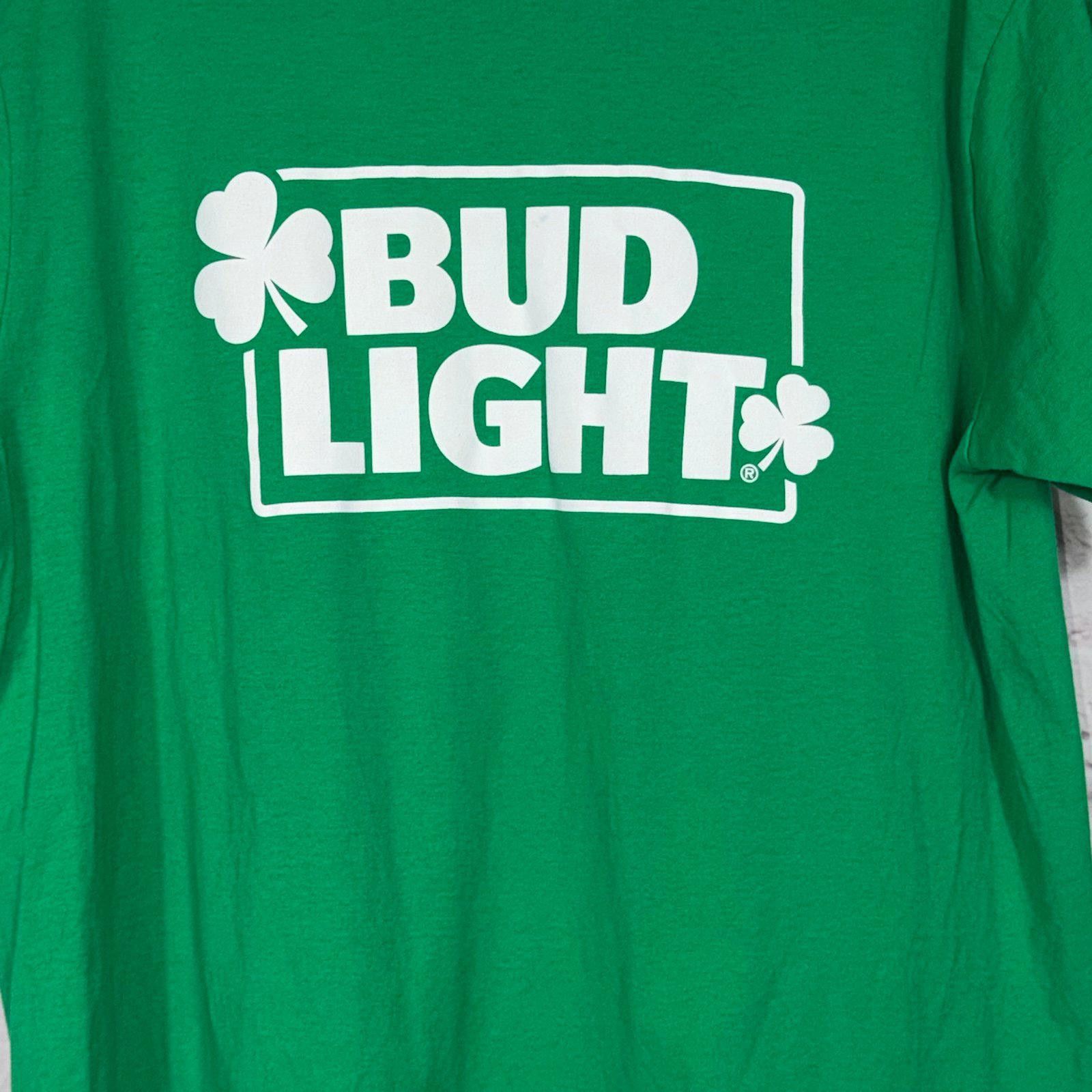 Hanes Bud Light St Patricks Day XL Tshirt Size US XL / EU 56 / 4 - 2 Thumbnail