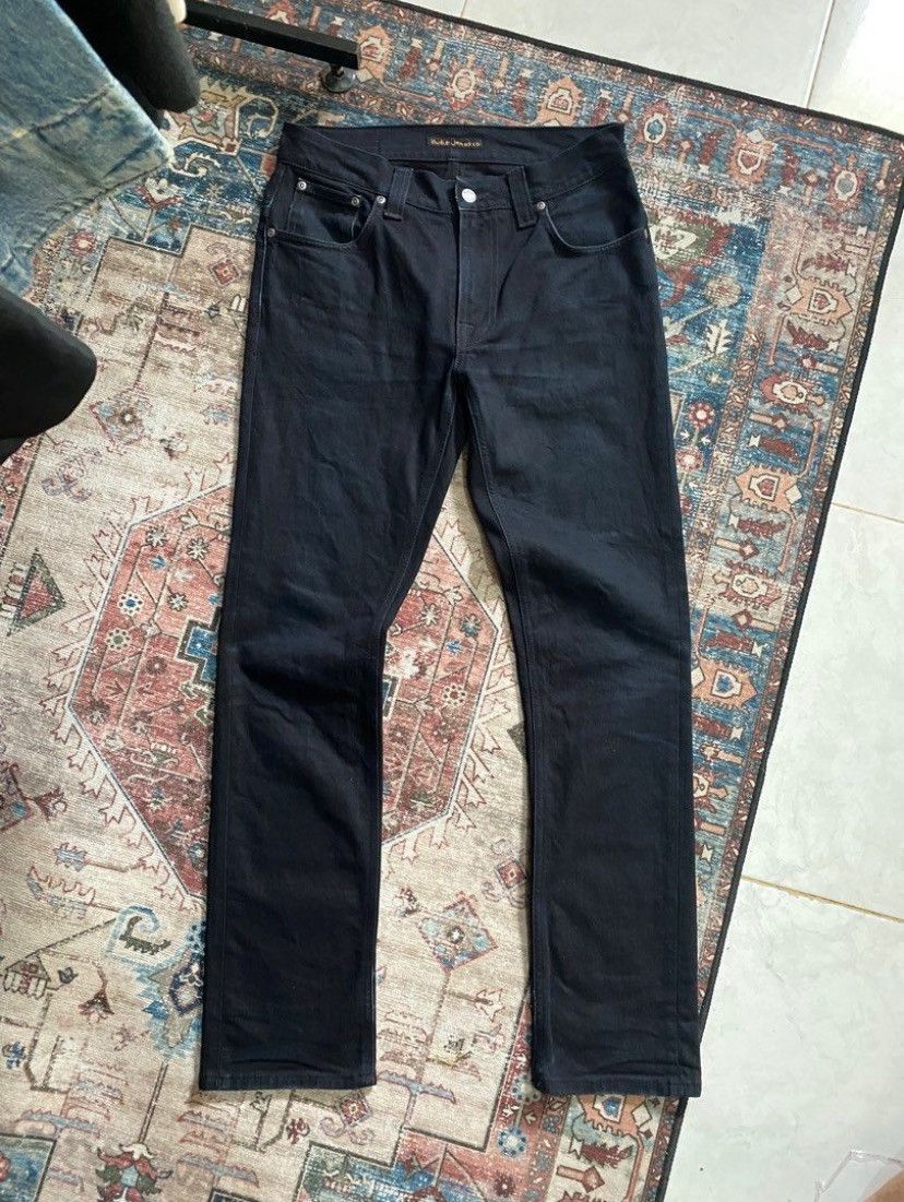 Nudie Jeans Nudie Jeans Thin Finn Black ring Size US 30 / EU 46 - 1 Thumbnail