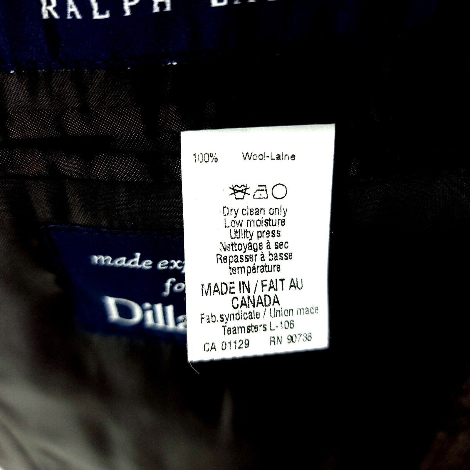 Ralph Lauren Ralph Lauren Wool Brown Sharkskin Purple Green Windowpane Sp Size 42L - 9 Thumbnail