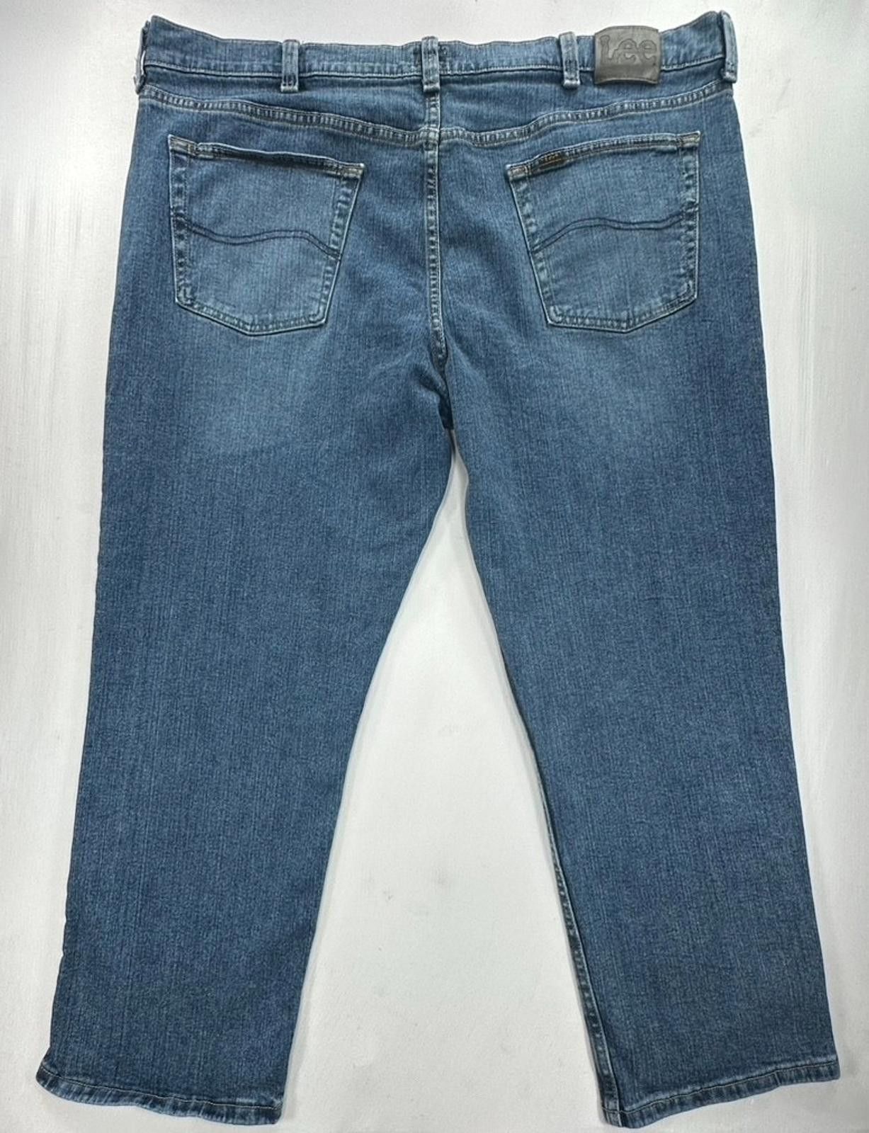 Lee Lee Regular Fit 5-Pocket Denim Jeans Blue Men 46/29 Size US 44 / EU 60 - 2 Thumbnail