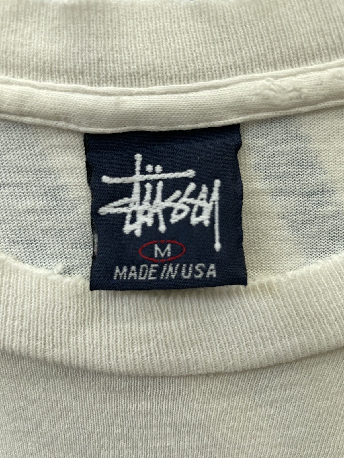 Stussy × Vintage Vintage 90s Stussy International T-Shirt Size US M / EU 48-50 / 2 - 10 Thumbnail