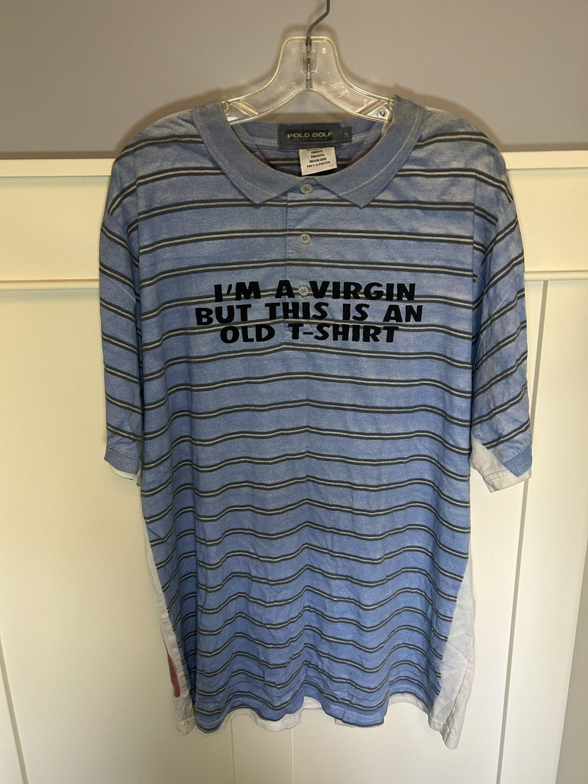 Ssense × Vetements “You Fuck'n Asshole” Football Shoulder T