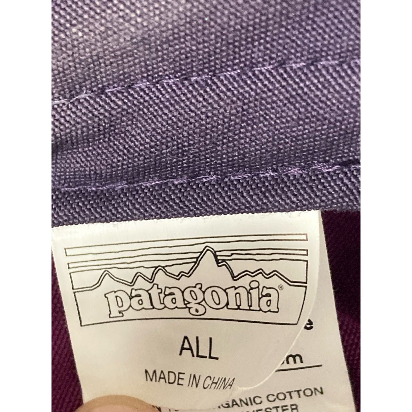 Patagonia Patagonia Adjustable Mesh Snapback Hat Blue Purple Size ONE SIZE - 9 Thumbnail