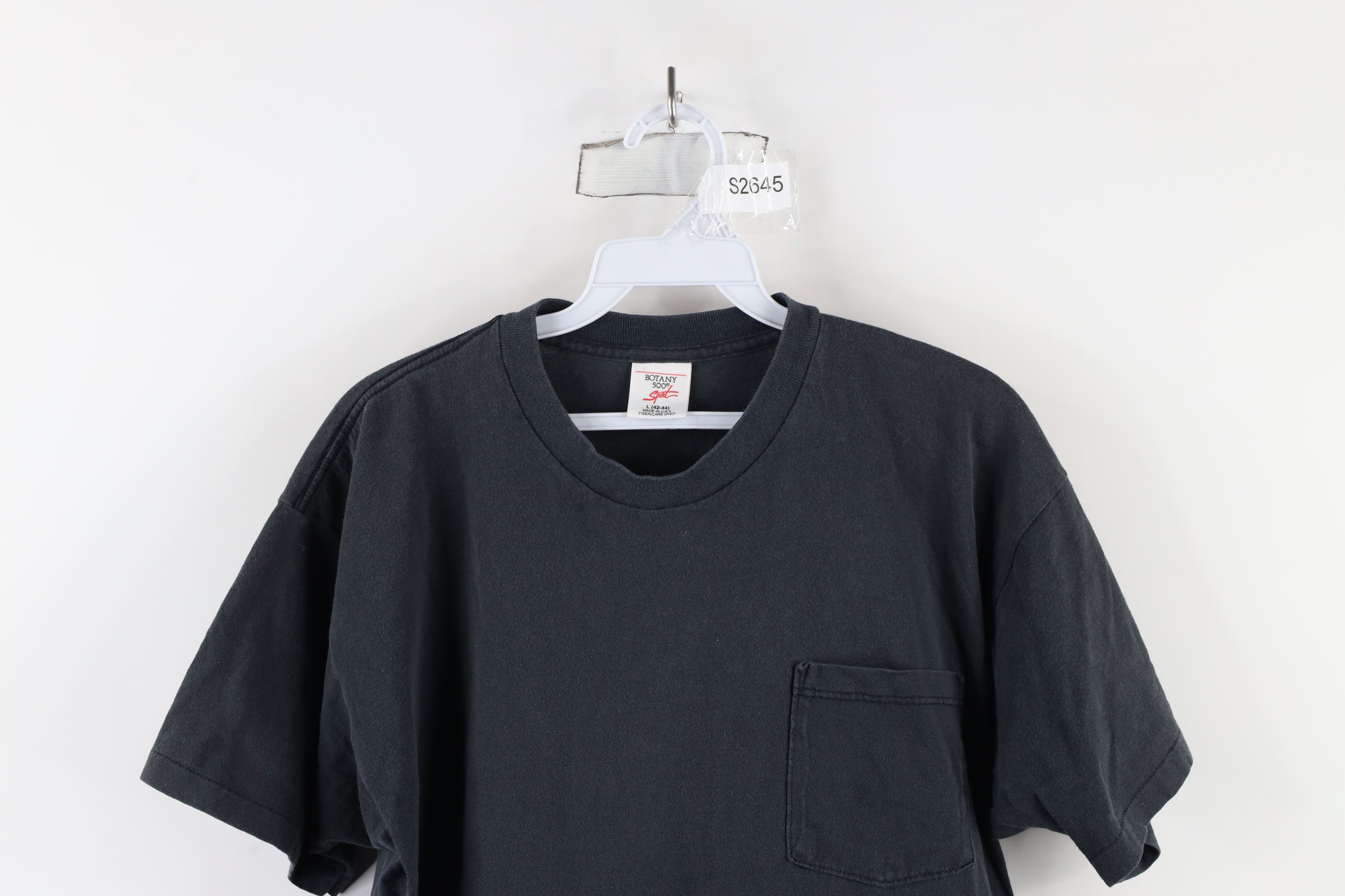 Vintage Vintage 90s Streetwear Short Sleeve T-Shirt Black Cotton USA Size US L / EU 52-54 / 3 - 2 Thumbnail