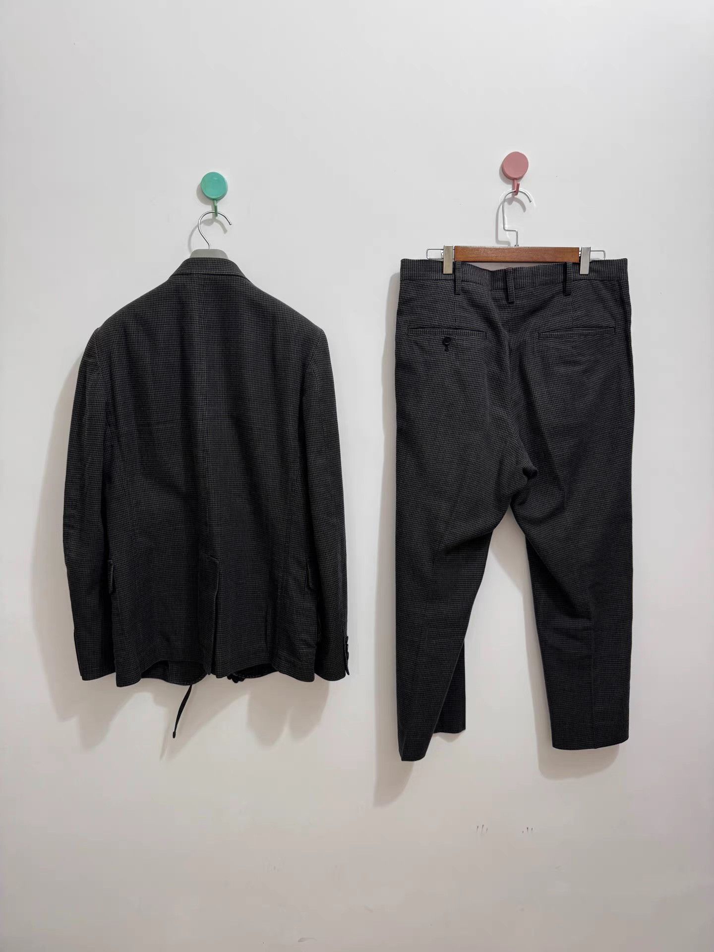 Yohji Yamamoto Yohji Yamamoto HOMME PLUS suit setv Size 38R - 2 Thumbnail