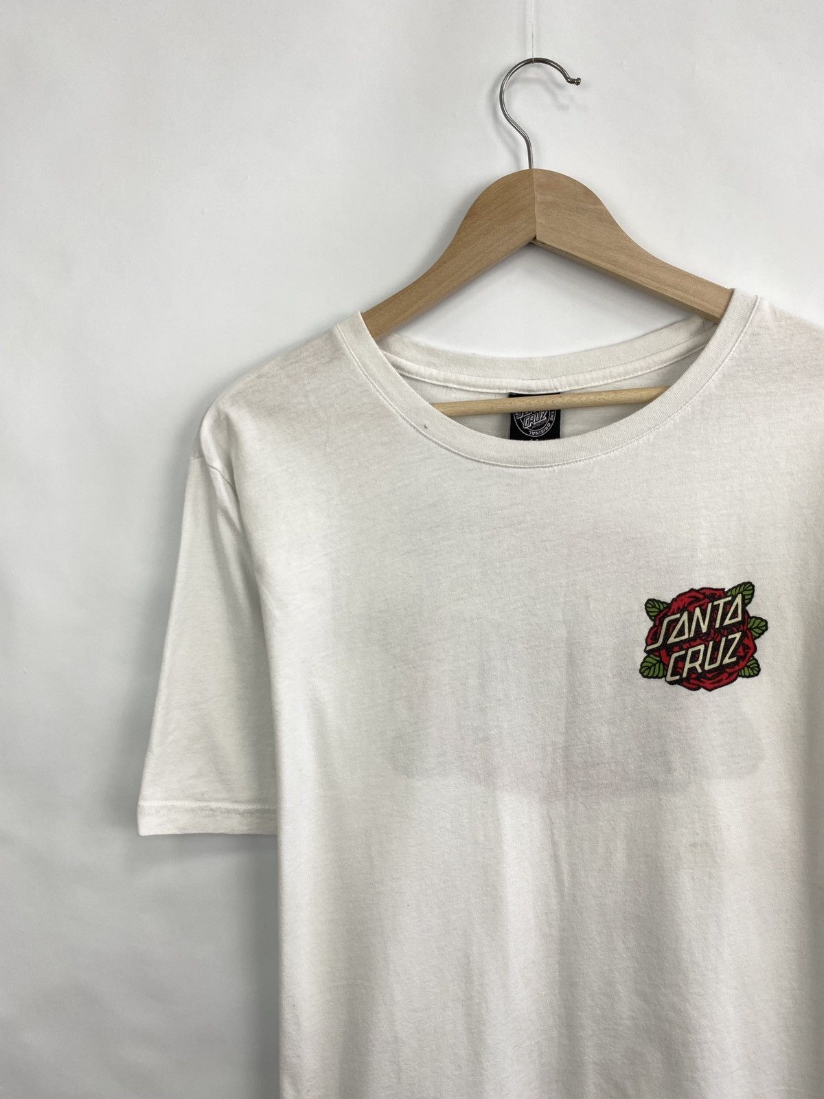 Santa Cruz Skateboards 🇺🇸 Y2K Santa Cruz Skateboarding T-Shirt Rare Retro Hype Size US L / EU 52-54 / 3 - 6 Thumbnail