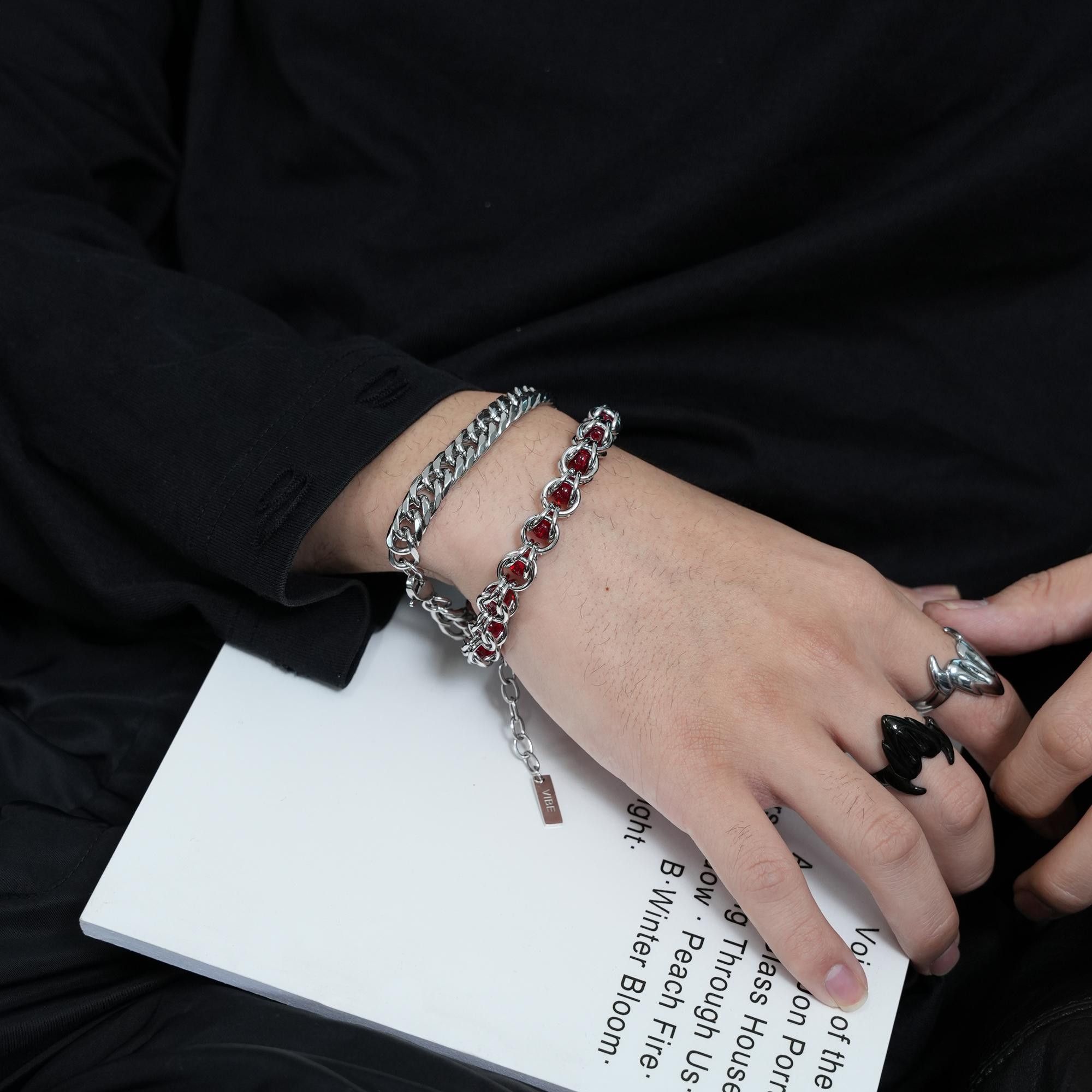 Jewelry New Trend Bracelet Y2K Punk Chain Gotch Bracelets Chains Size ONE SIZE - 3 Thumbnail