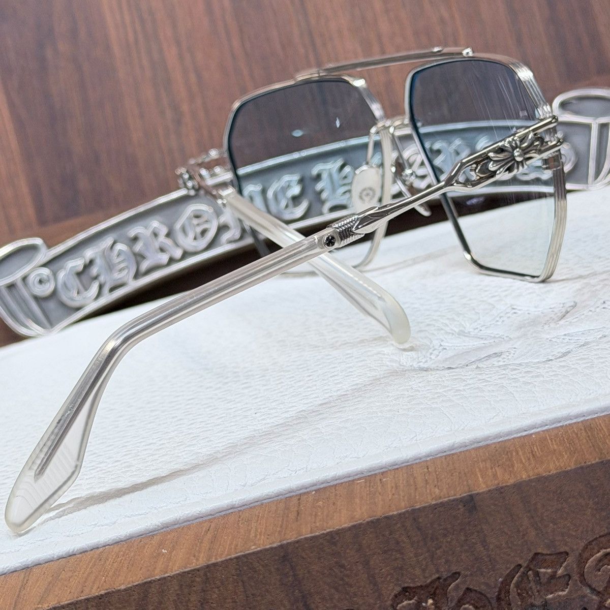 Chrome Hearts Chrome Hearts RIPPING 1/1 Sunglasses Size ONE SIZE - 8 Thumbnail